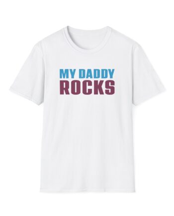 JLS My Daddy Rocks Unisex Softstyle T-Shirt