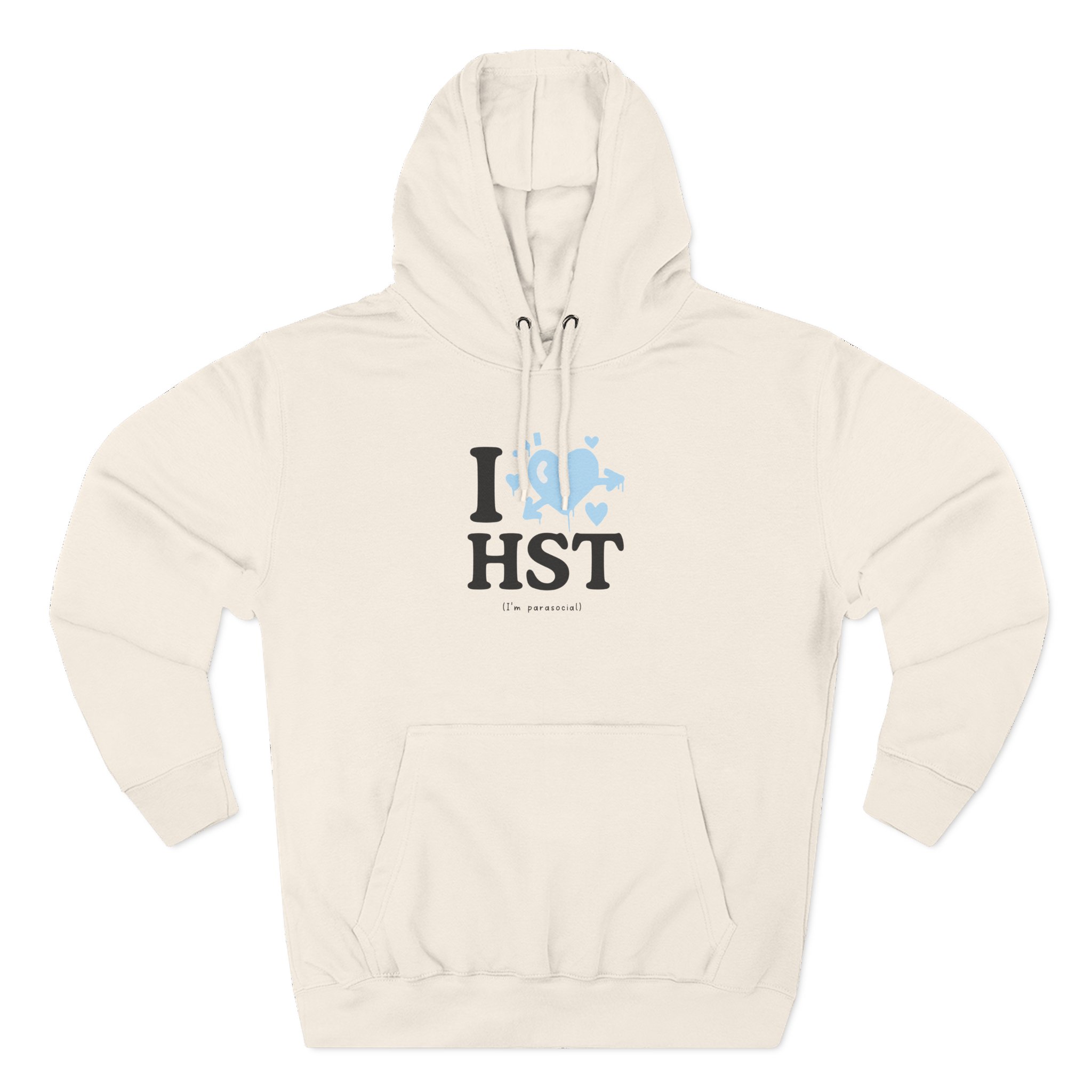 Haiset Three-Panel Fleece Hoodie