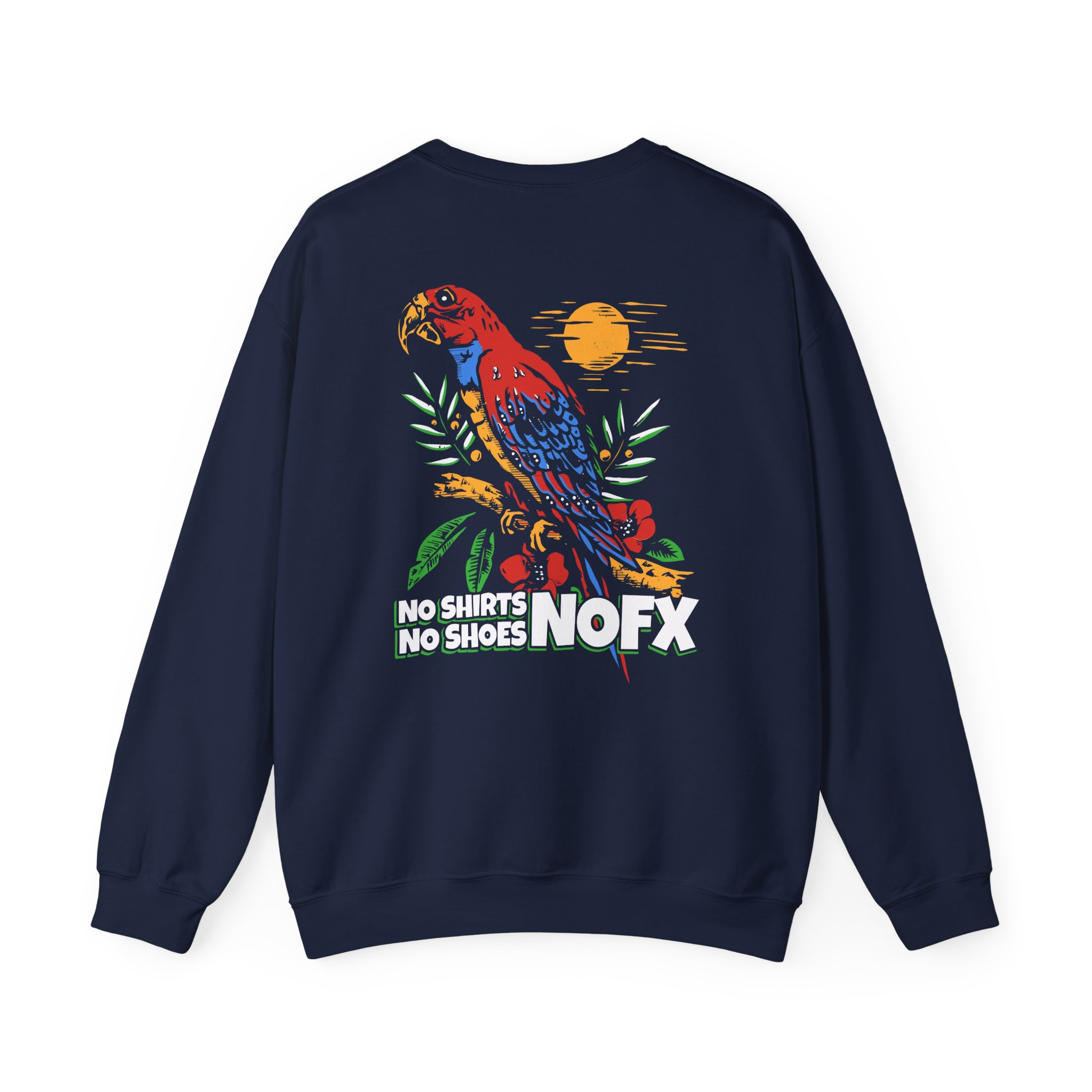 Nofx No Shirt, No Shoes Unisex Heavy Blendâ„¢ Crewneck Sweatshirt