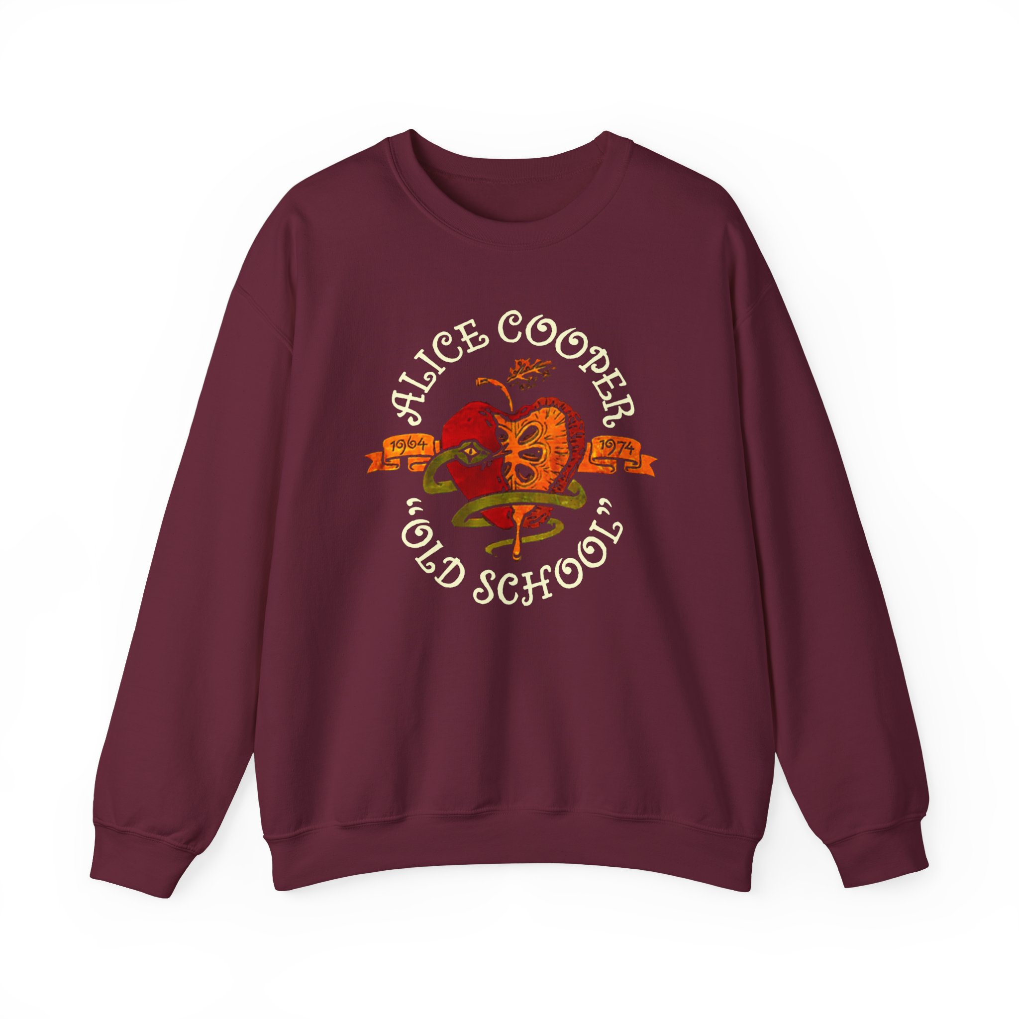 Alice Cooper Old School Unisex Heavy Blendâ„¢ Crewneck Sweatshirt