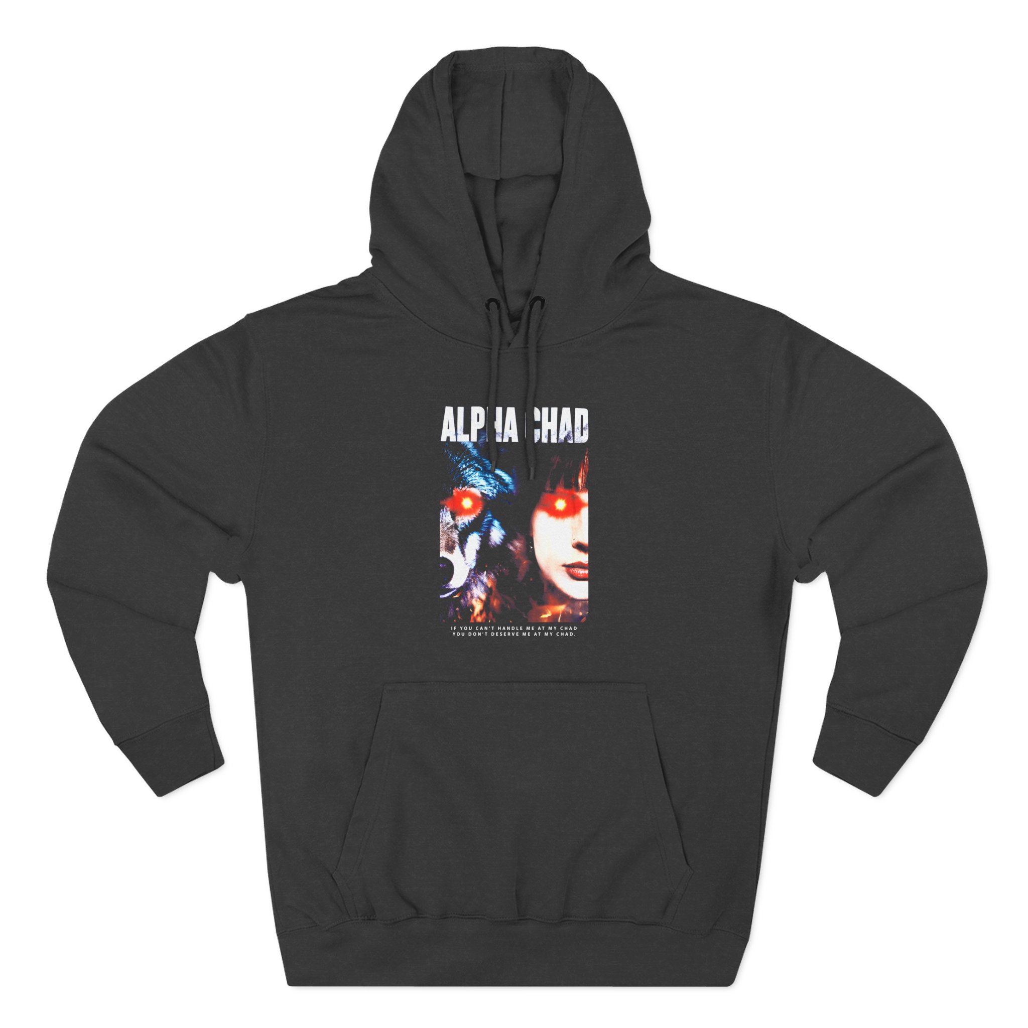 Chad Chad Alpha Chad Three-Panel Fleece Hoodie