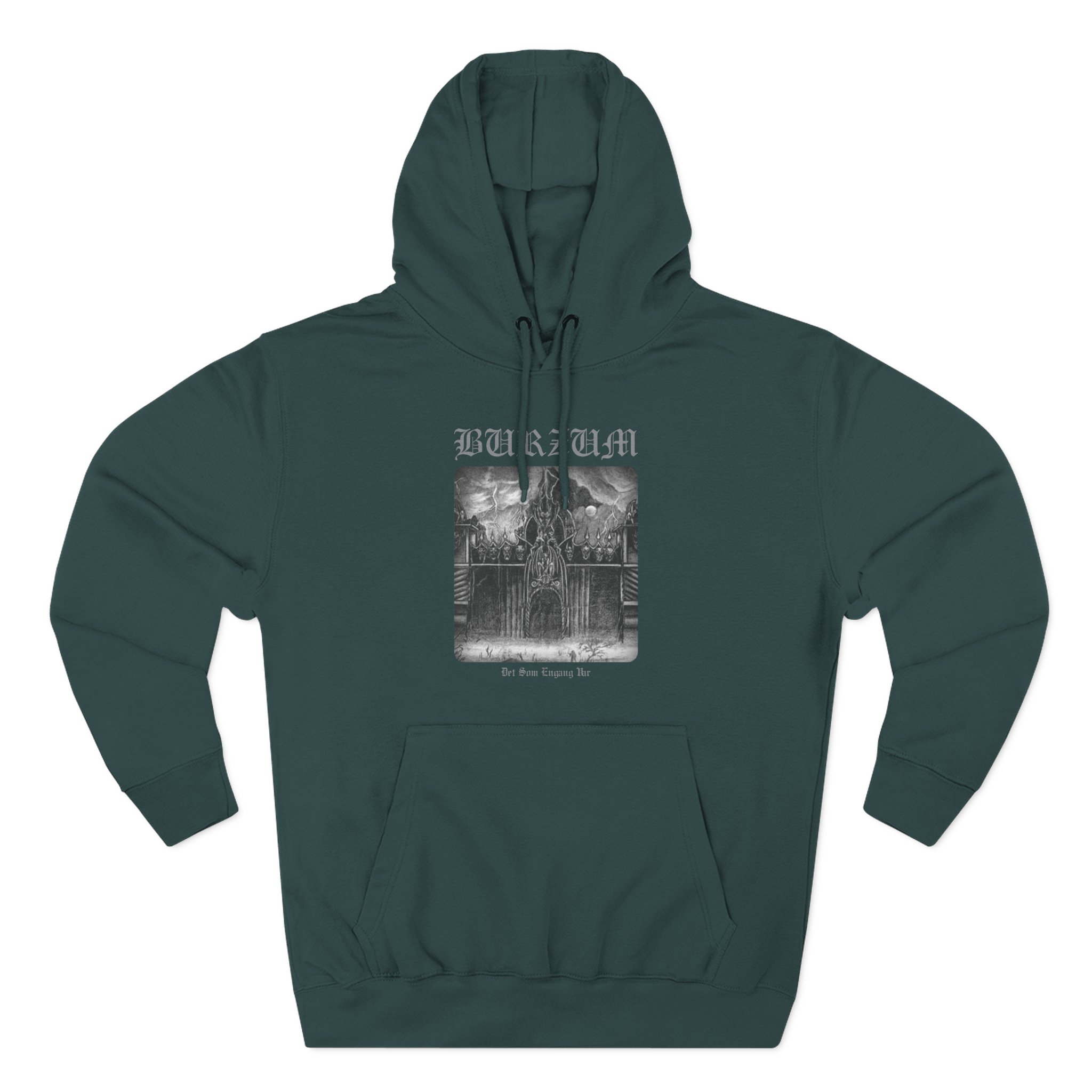 Burzum Det Som Engang Var Three-Panel Fleece Hoodie