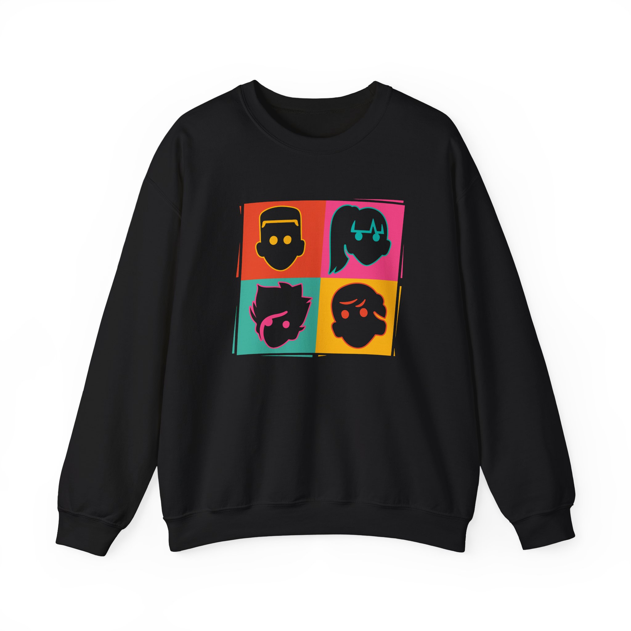 Grounded Faces Unisex Heavy Blendâ„¢ Crewneck Sweatshirt