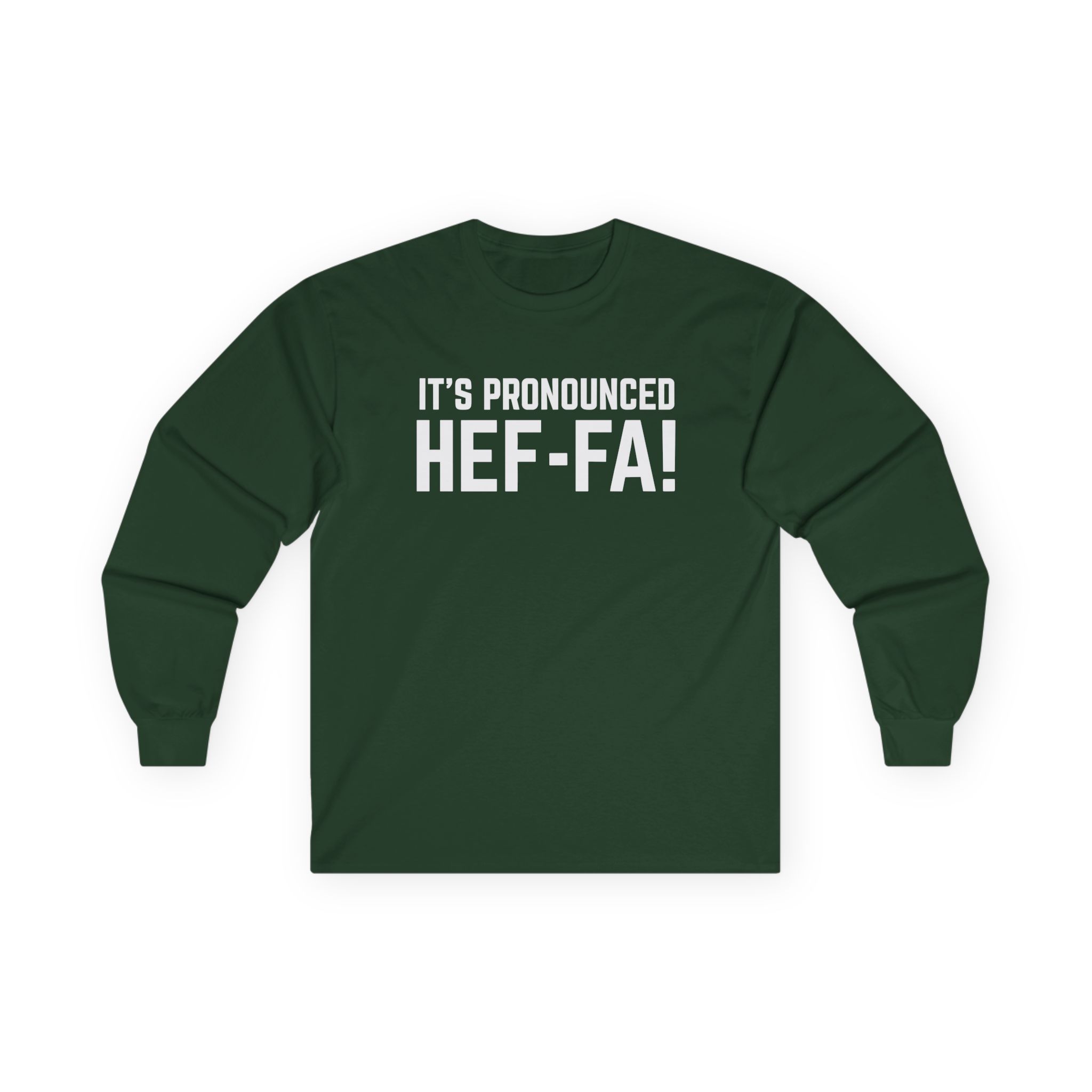 Hef Unisex Ultra Cotton Long Sleeve Tee