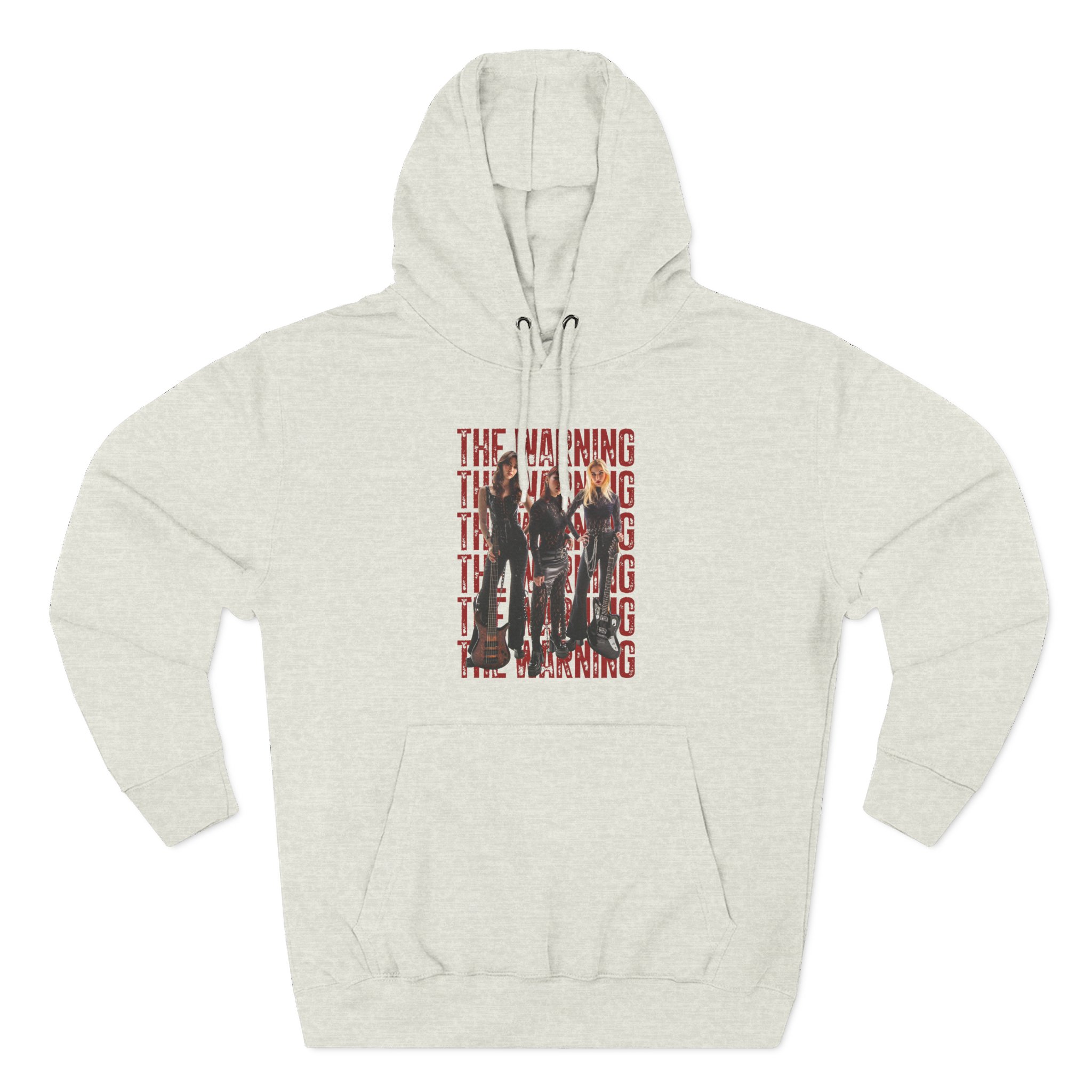 The Warning Stacked Three-Panel Fleece Hoodie