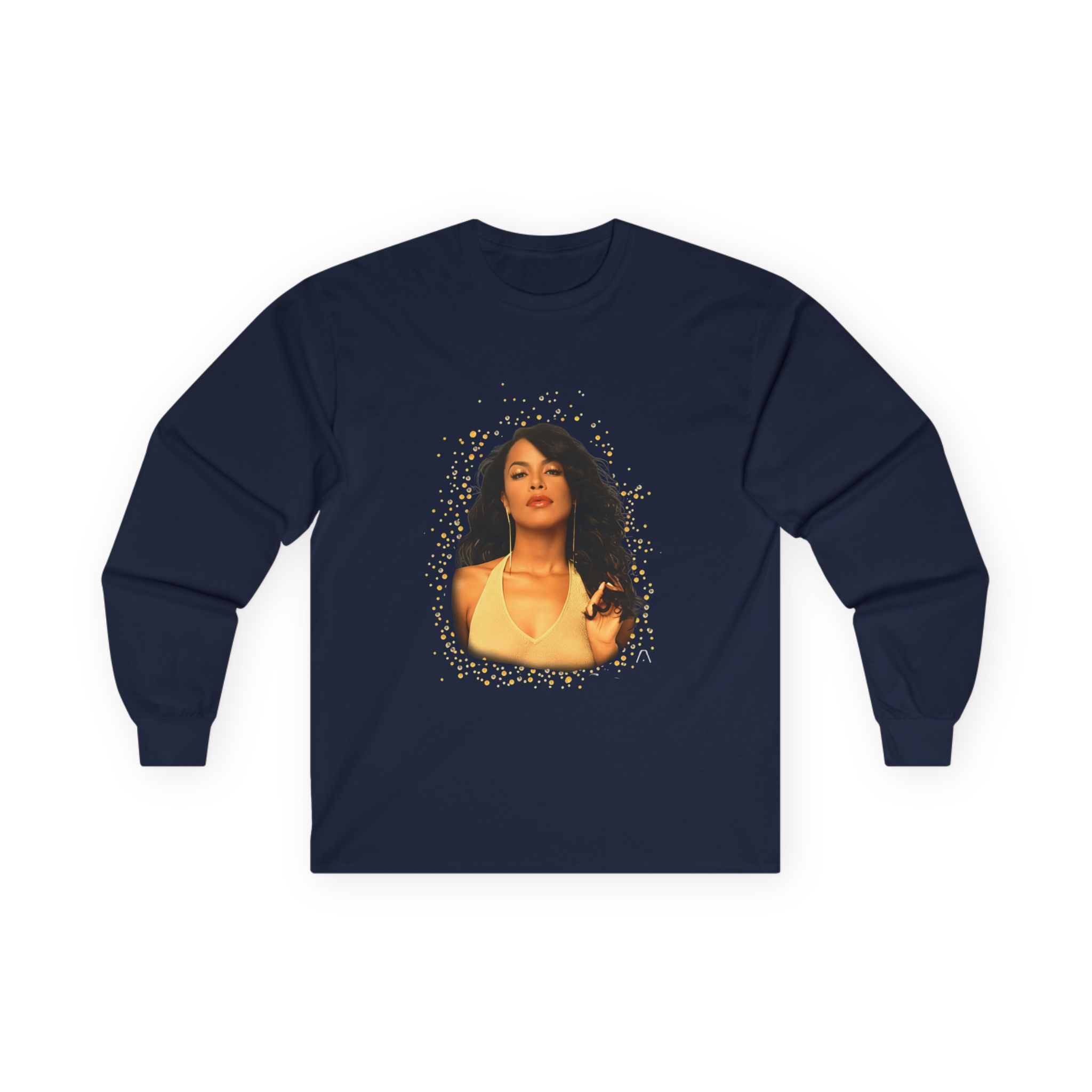 Aaliyah Self Titled Portrait Unisex Ultra Cotton Long Sleeve Tee