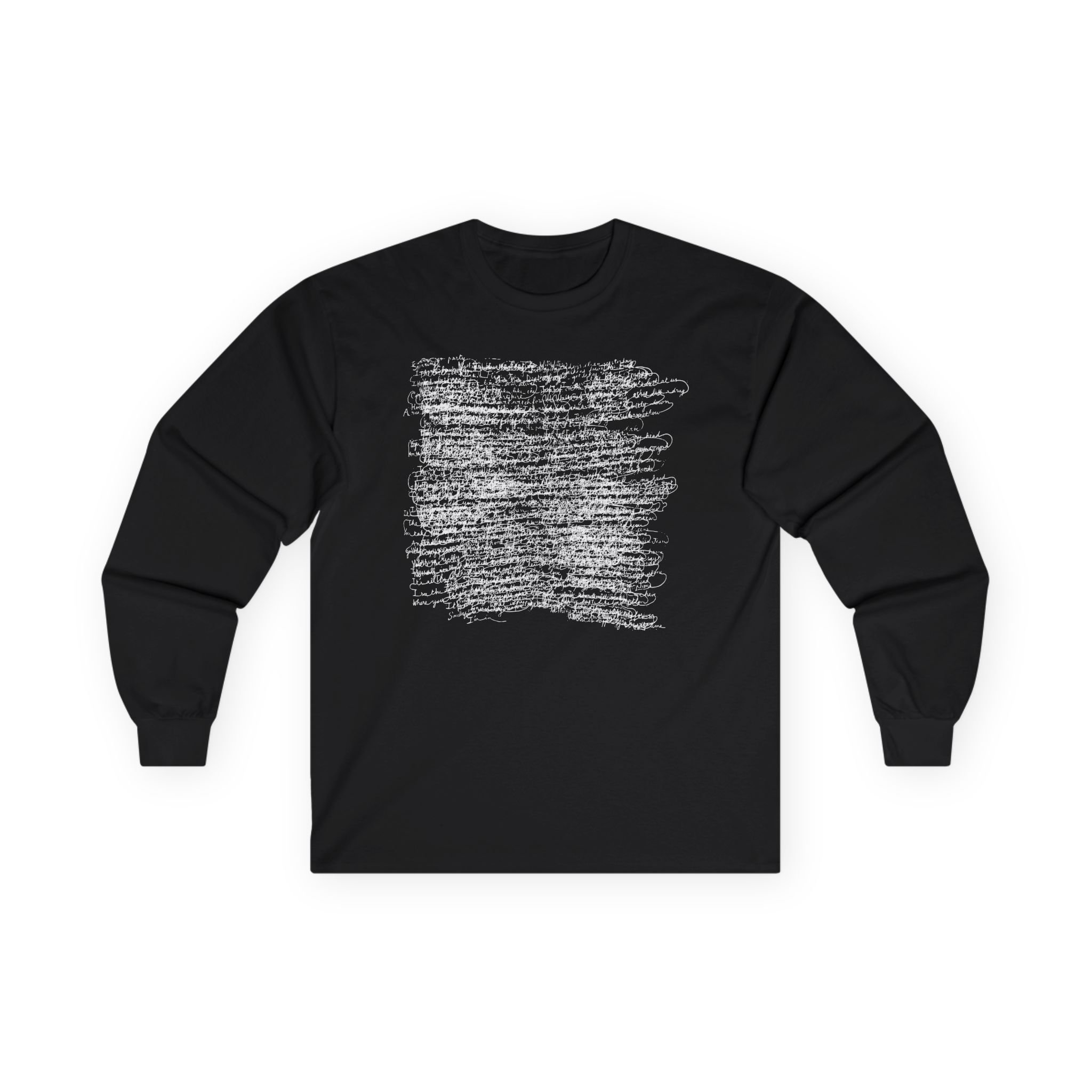 Tom Odell Scribble Unisex Ultra Cotton Long Sleeve Tee
