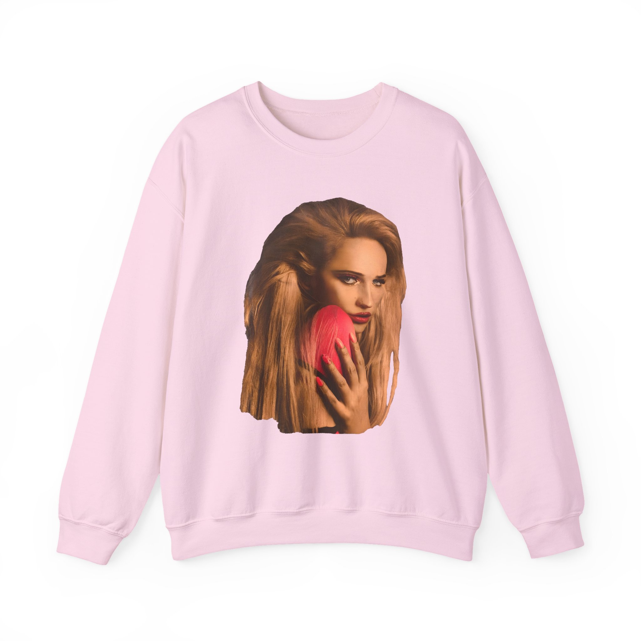 Kim Petras Glam Shot Unisex Heavy Blendâ„¢ Crewneck Sweatshirt