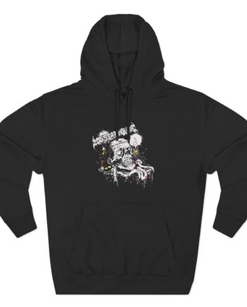200 Stab Wounds Three-Panel Fleece Hoodie