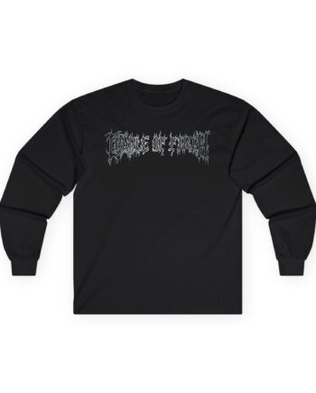 Cradle of Filth Silver Logo Unisex Ultra Cotton Long Sleeve Tee