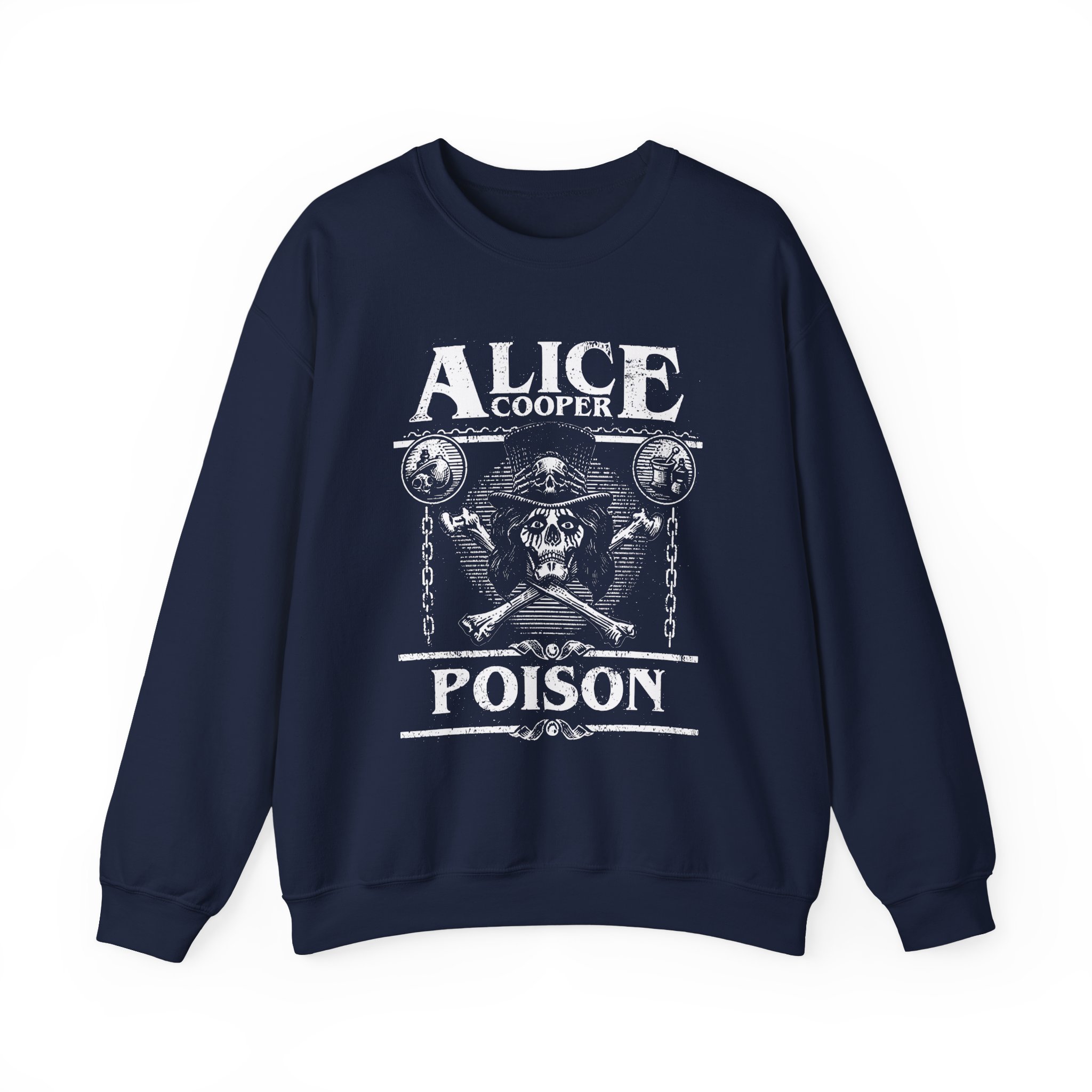 Alice Cooper Poison Unisex Heavy Blendâ„¢ Crewneck Sweatshirt