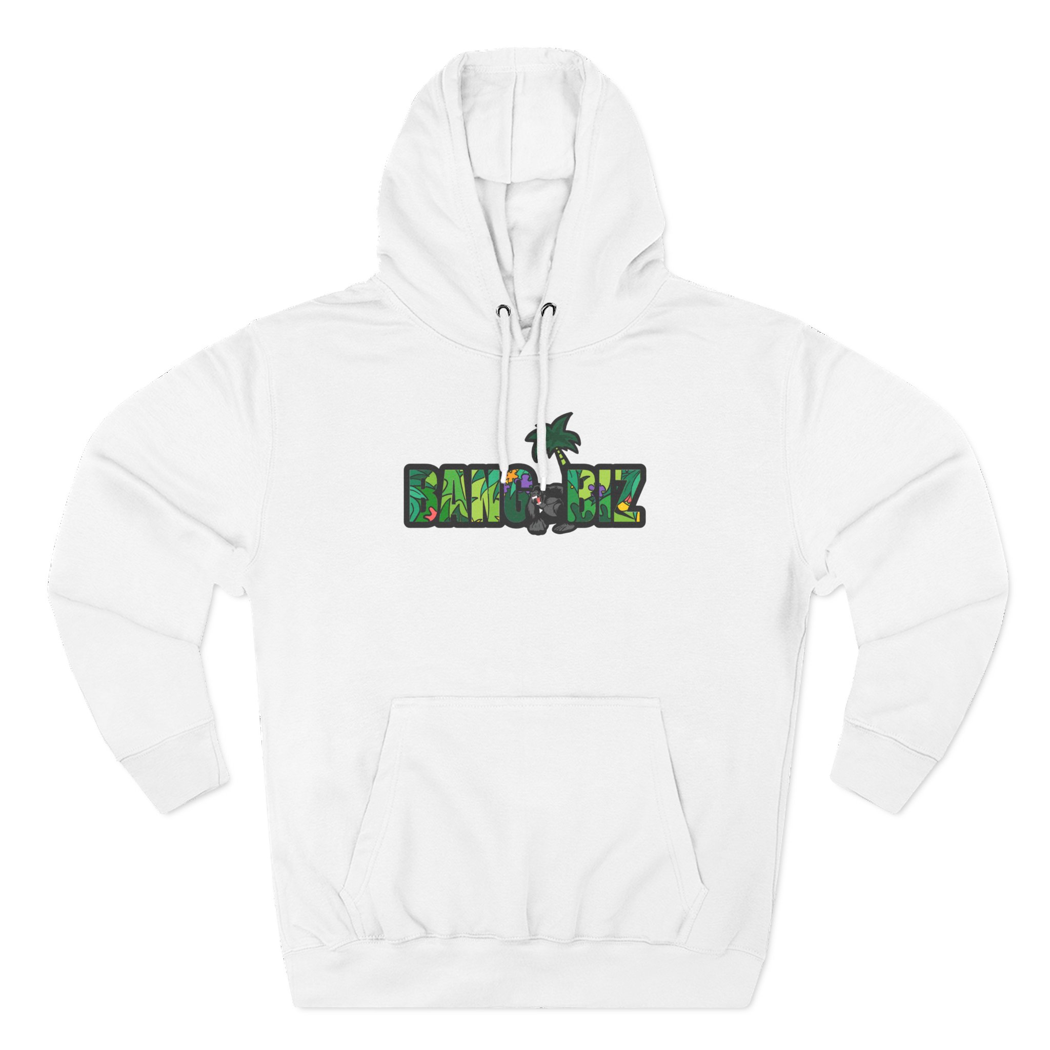 Fredo Bang Bang Biz Logo Three-Panel Fleece Hoodie