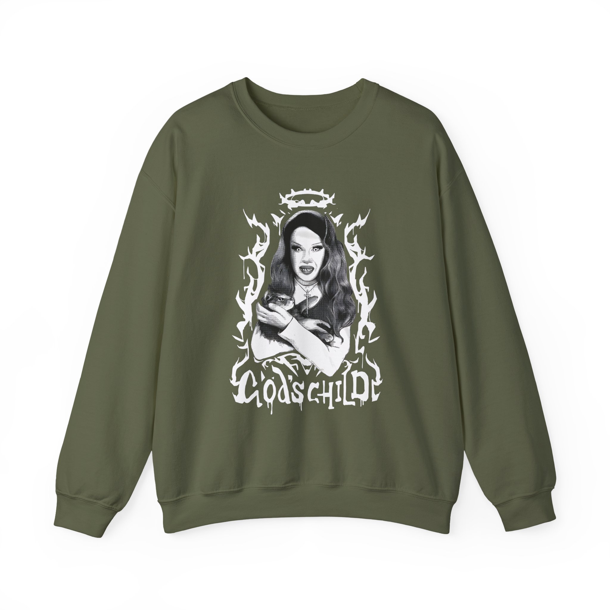 Willow Pill God's Child Tour 2.0 Unisex Heavy Blendâ„¢ Crewneck Sweatshirt