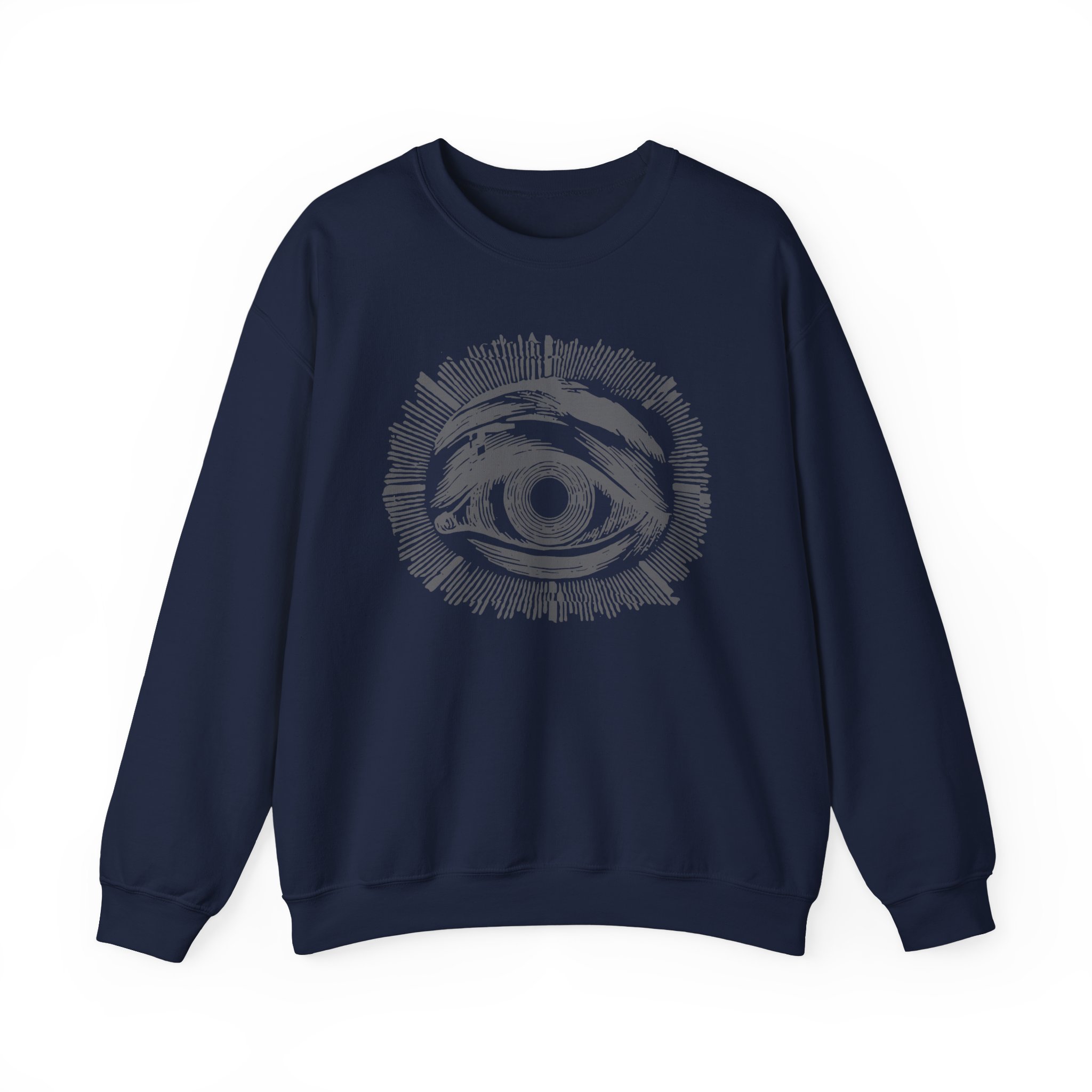 Placebo Grey Eye Unisex Heavy Blendâ„¢ Crewneck Sweatshirt