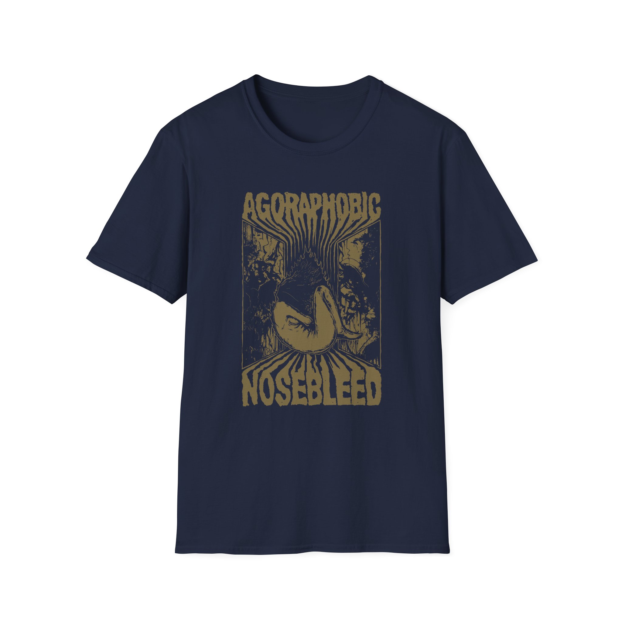 Agoraphobic Nosebleed Gnaw Unisex Softstyle T-Shirt