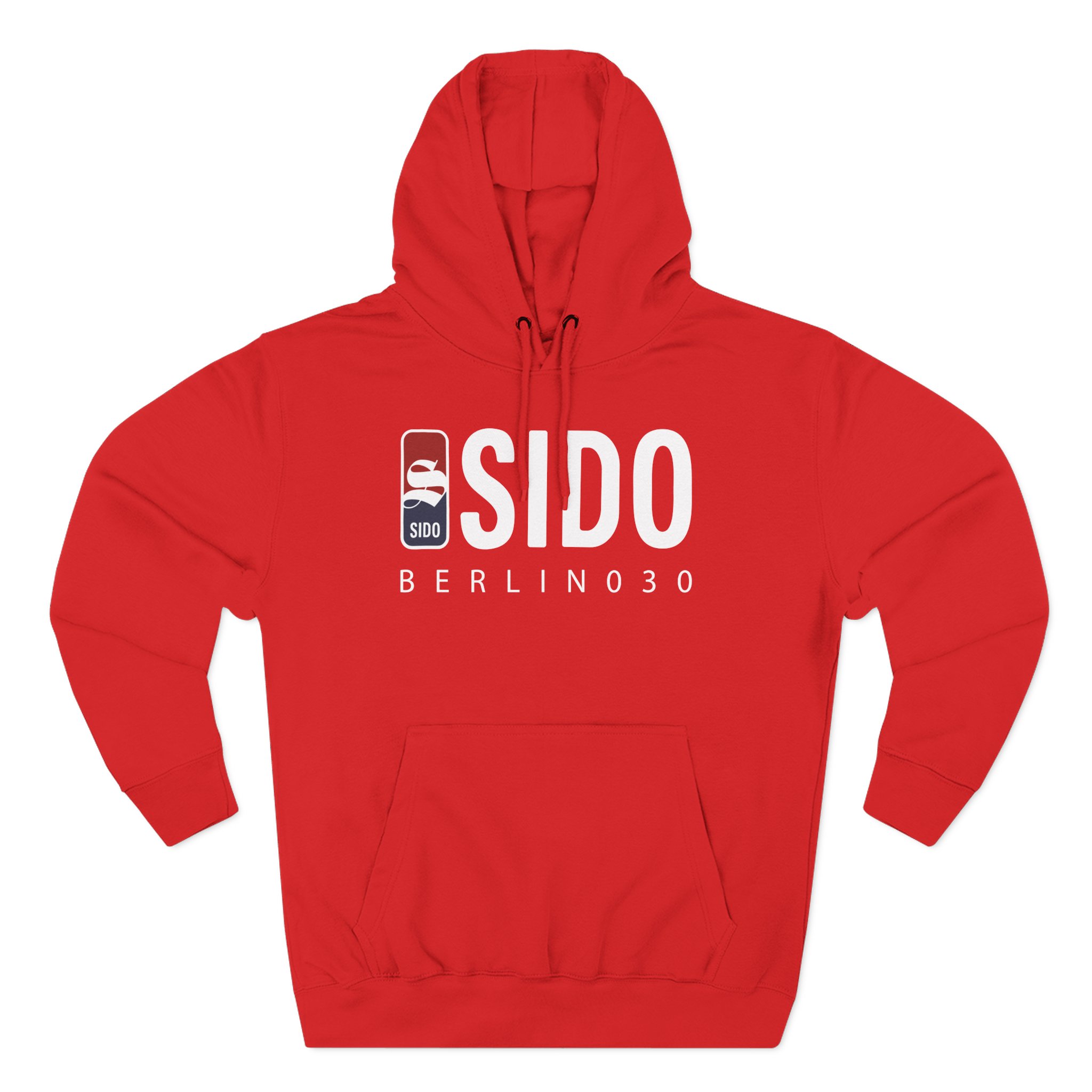 Sido Three-Panel Fleece Hoodie