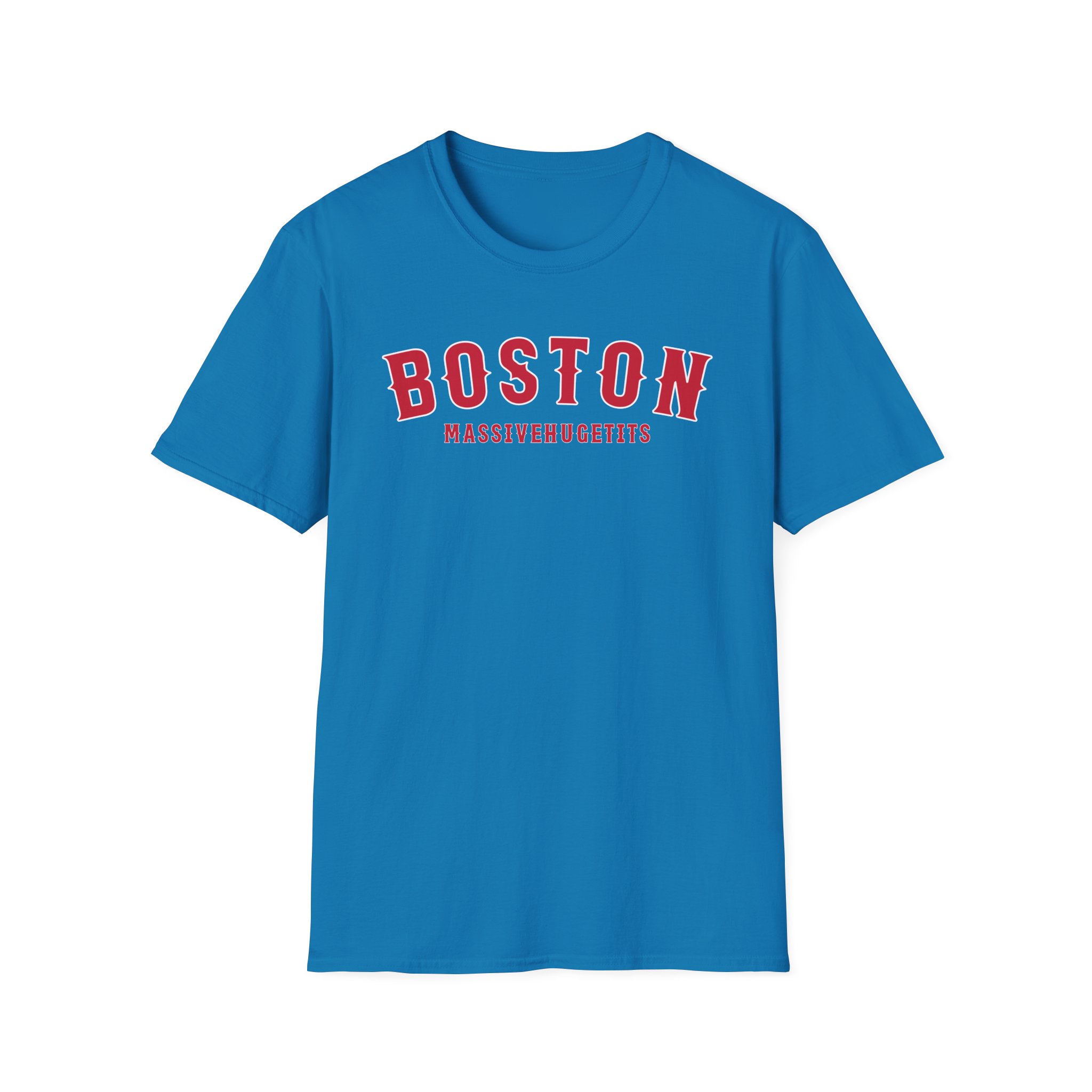 Ymh Boston Massivehugetits Unisex Softstyle T-Shirt