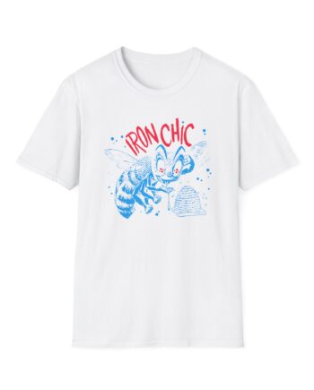 Iron Chic Bee Unisex Softstyle T-Shirt