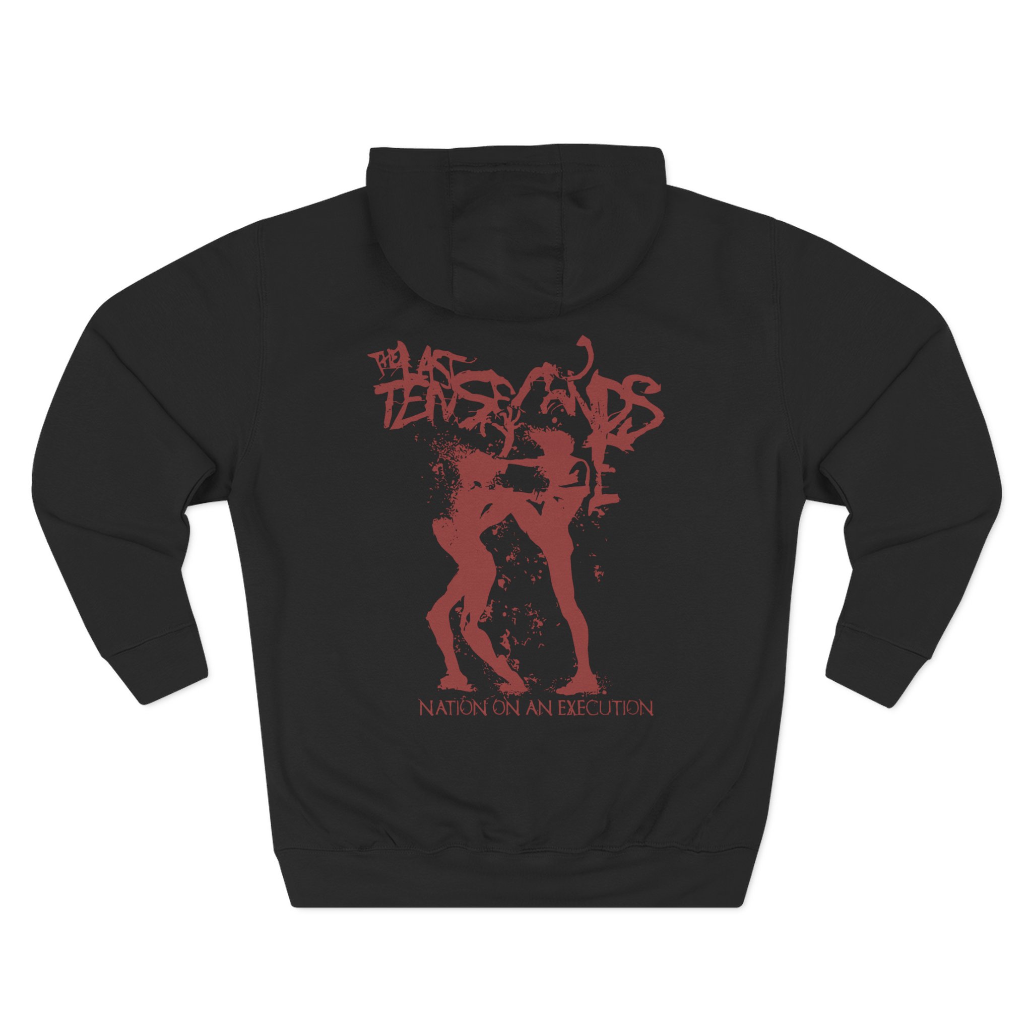 The Last Ten Seconds of Life Three-Panel Fleece Hoodie