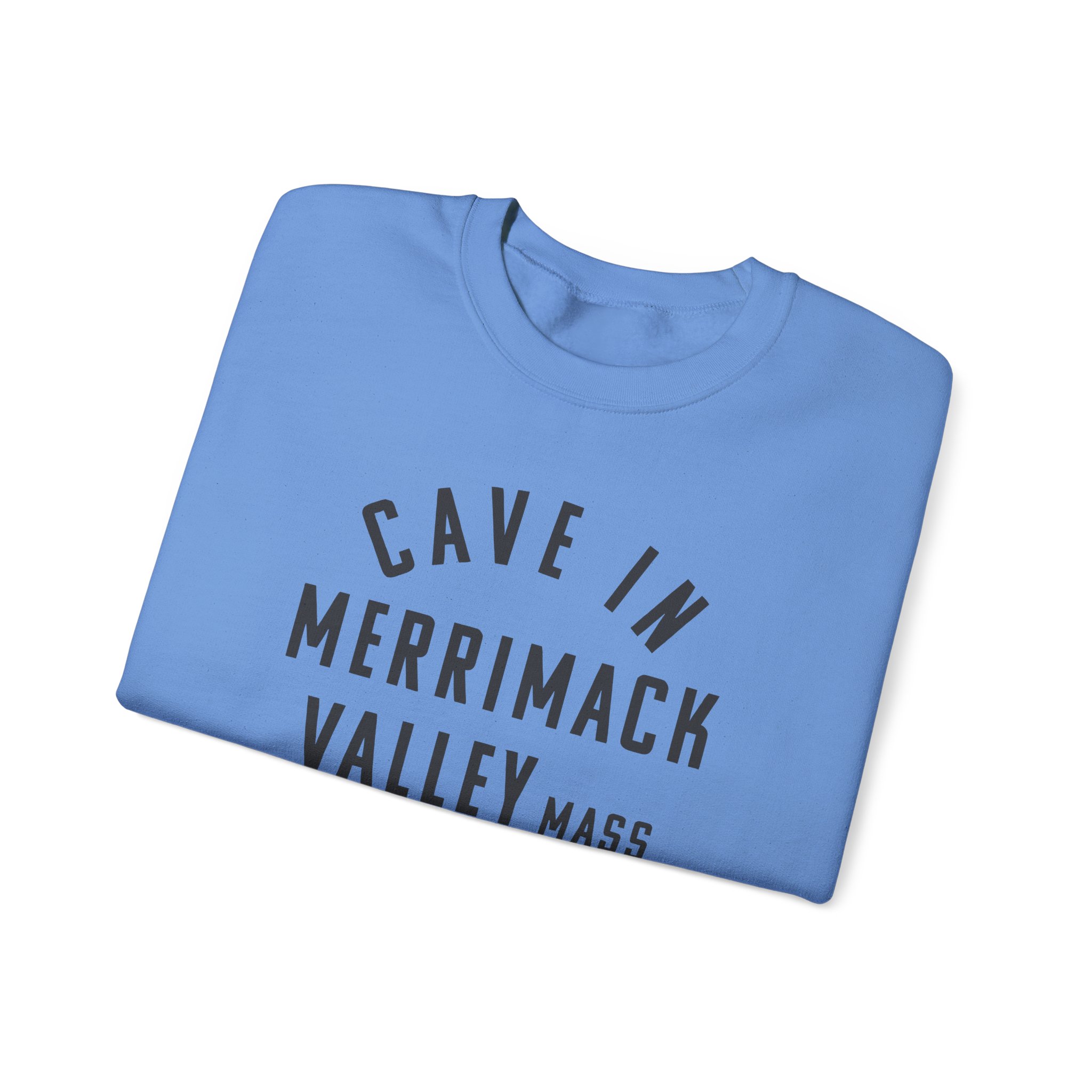 Cave in Merrimack Valley: Blackened Unisex Heavy Blendâ„¢ Crewneck Sweatshirt