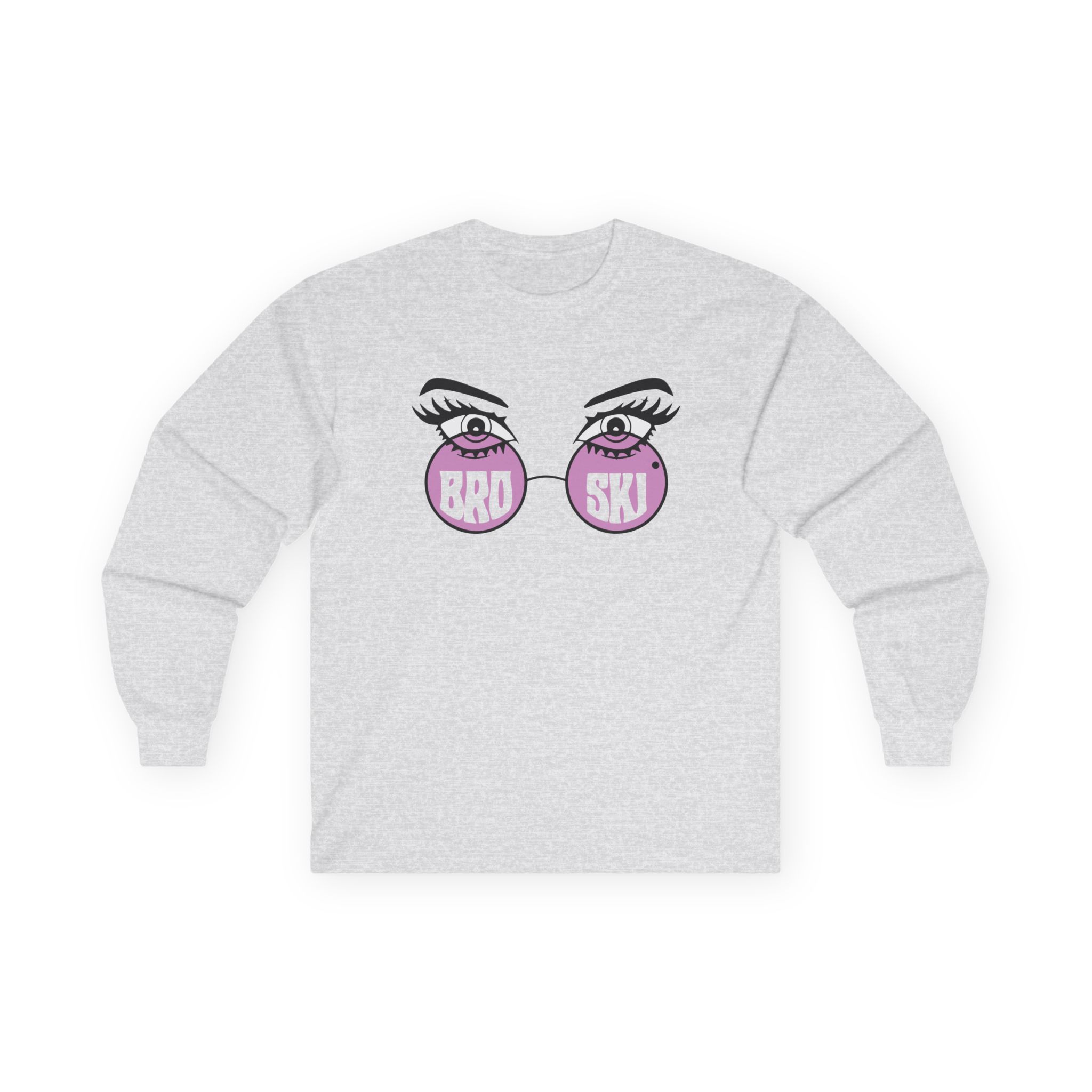 Broski Report Unisex Ultra Cotton Long Sleeve Tee