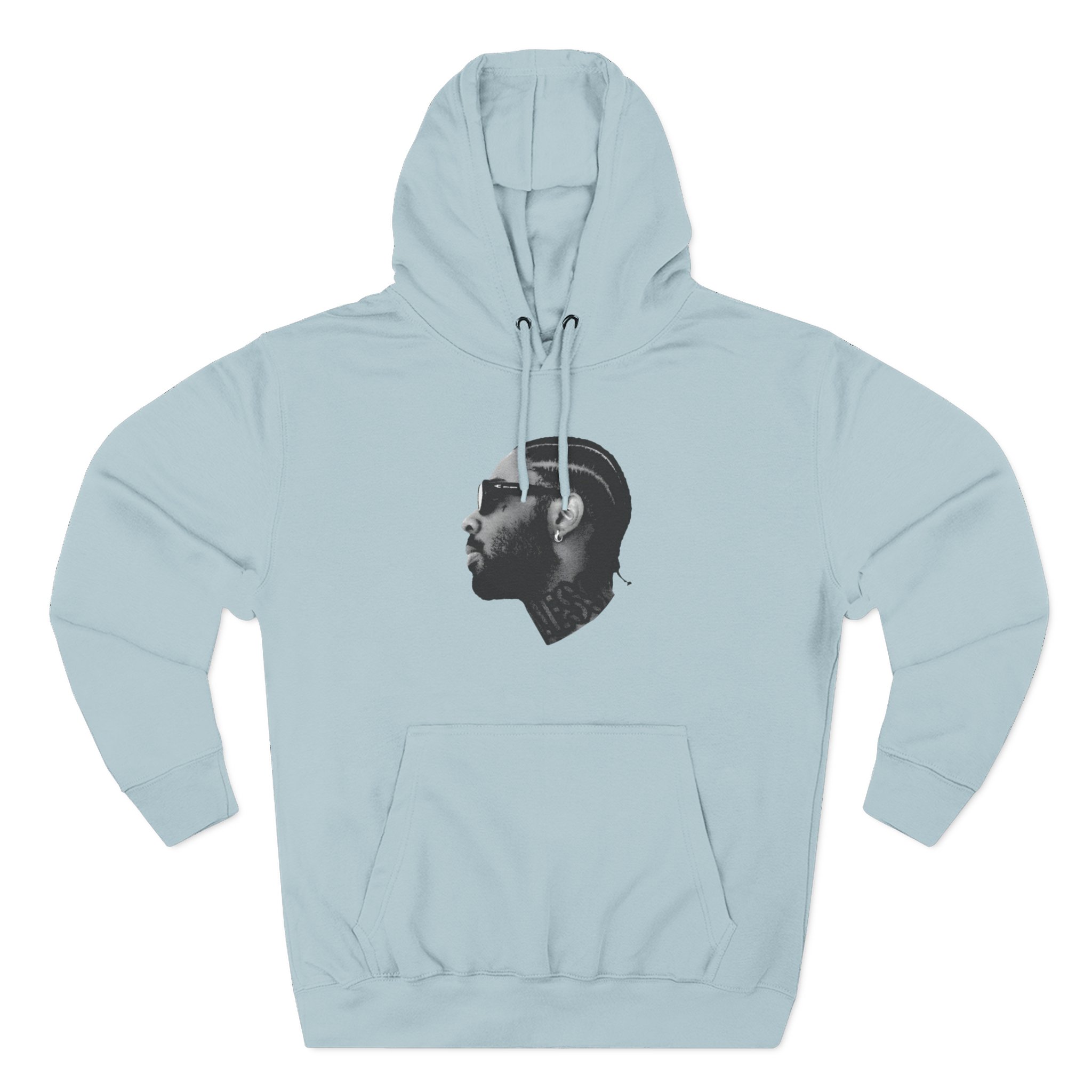 Faiyaz Brent Side Face Three-Panel Fleece Hoodie