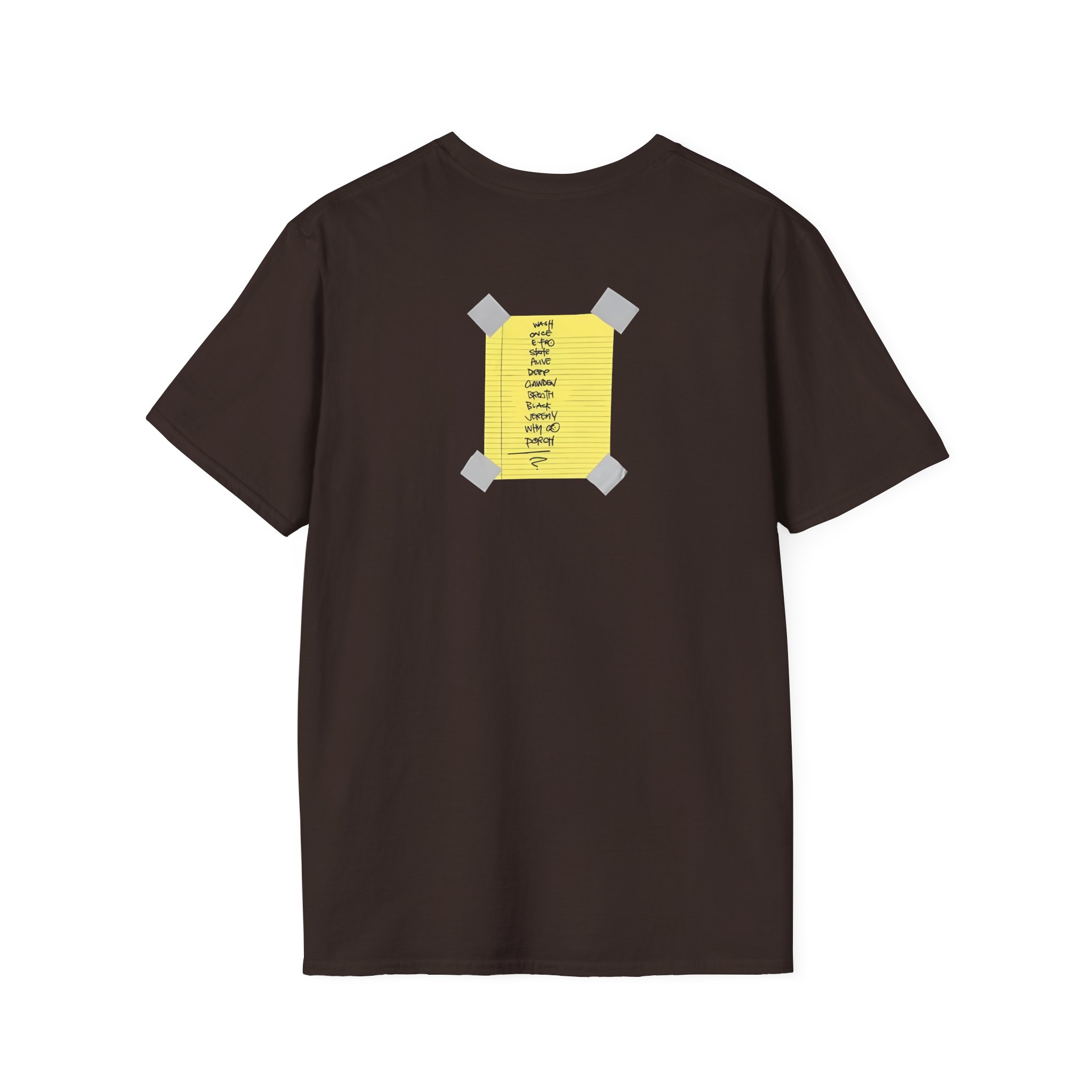 Pearl Jam Stickman Unisex Softstyle T-Shirt