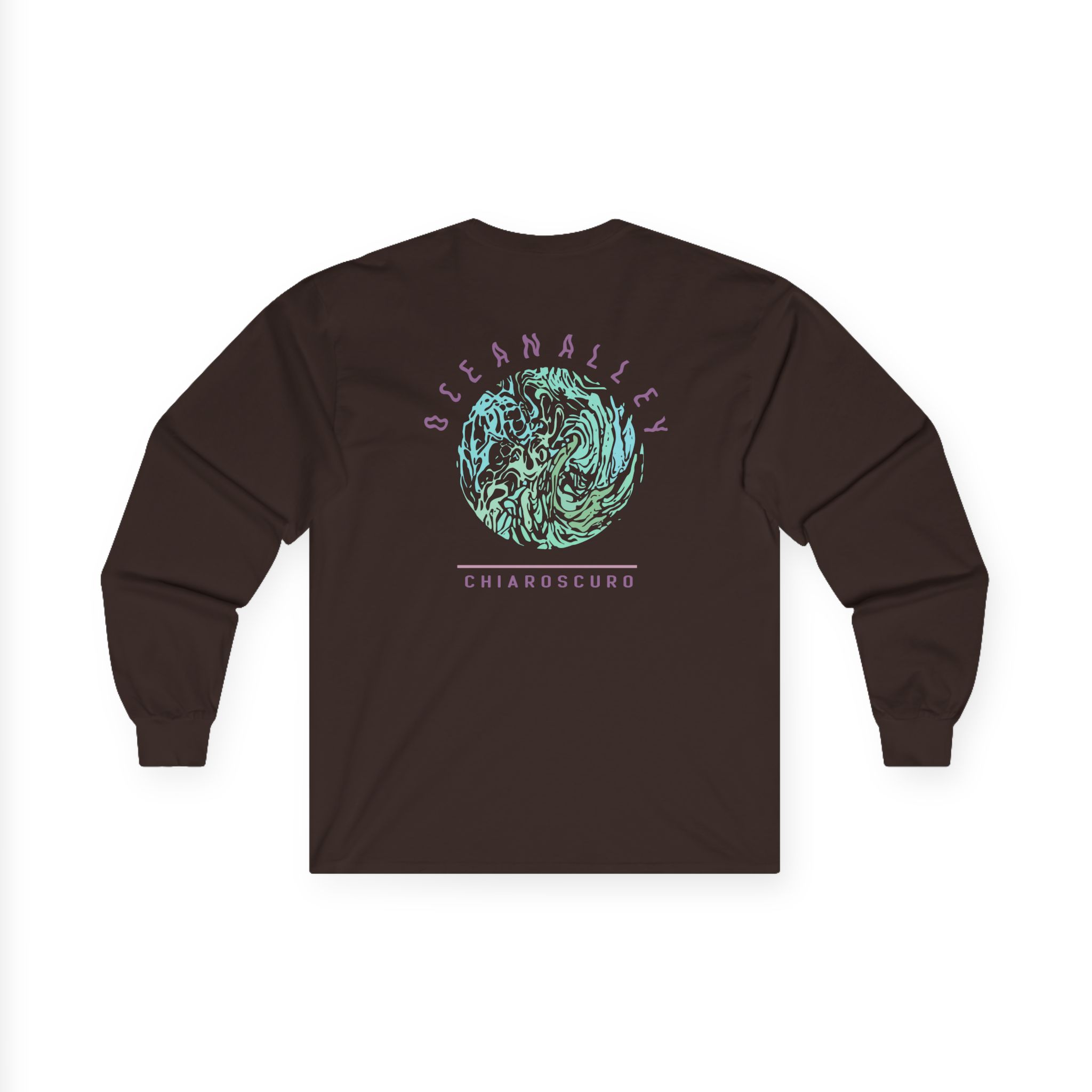 Ocean Alley Chiaroscuro Logo Unisex Ultra Cotton Long Sleeve Tee