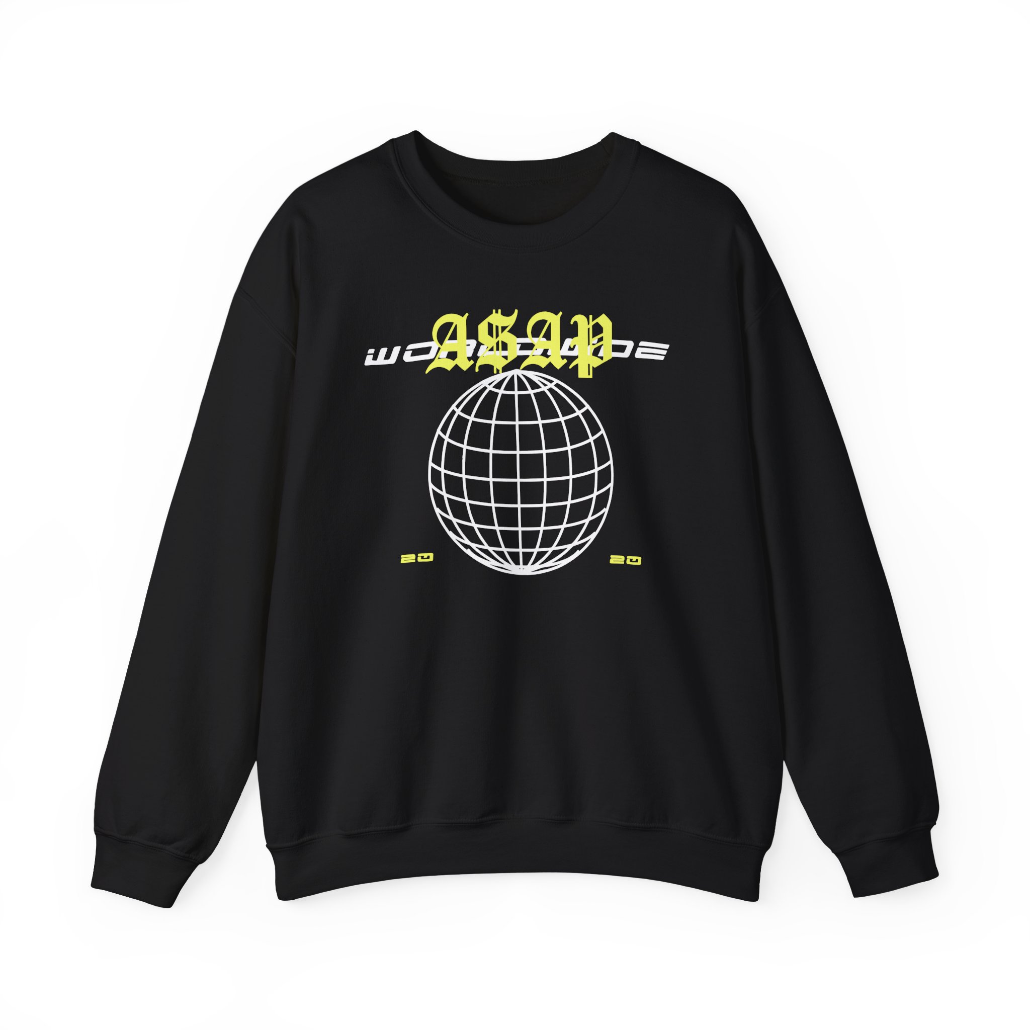 Asap Mob Worldwide Unisex Heavy Blendâ„¢ Crewneck Sweatshirt
