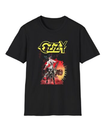 Ozzy Osbourne Ultimate Sunburst Vintage Unisex Softstyle T-Shirt