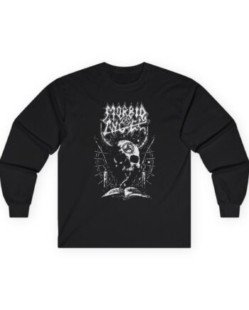 Morbid Angel Horned Skull Unisex Ultra Cotton Long Sleeve Tee