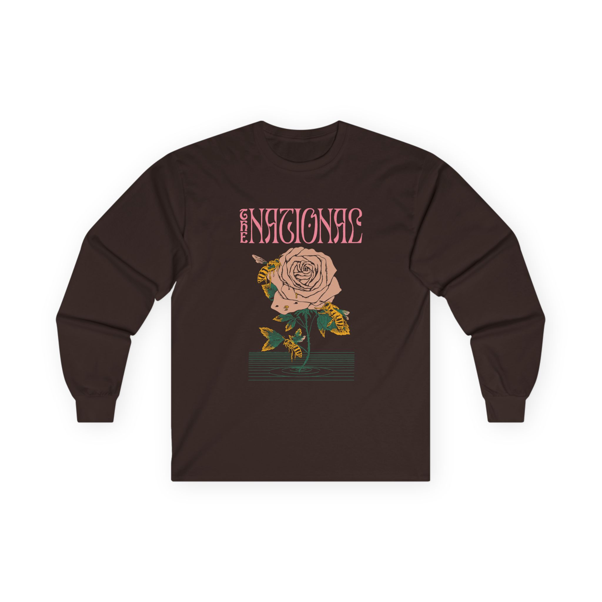 The National Bees & Flower Unisex Ultra Cotton Long Sleeve Tee