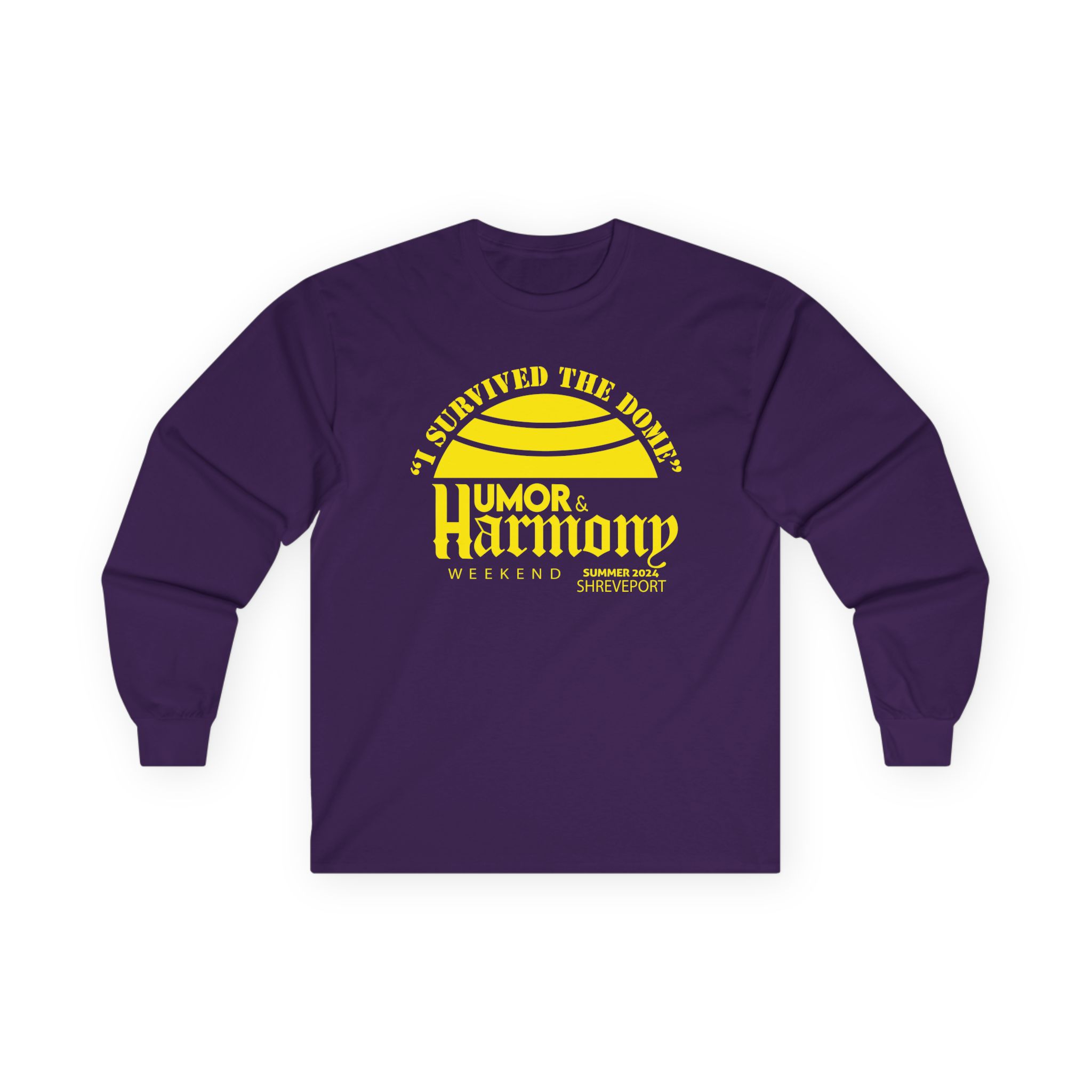 G-unit I Survived the D the Dome Unisex Ultra Cotton Long Sleeve Tee