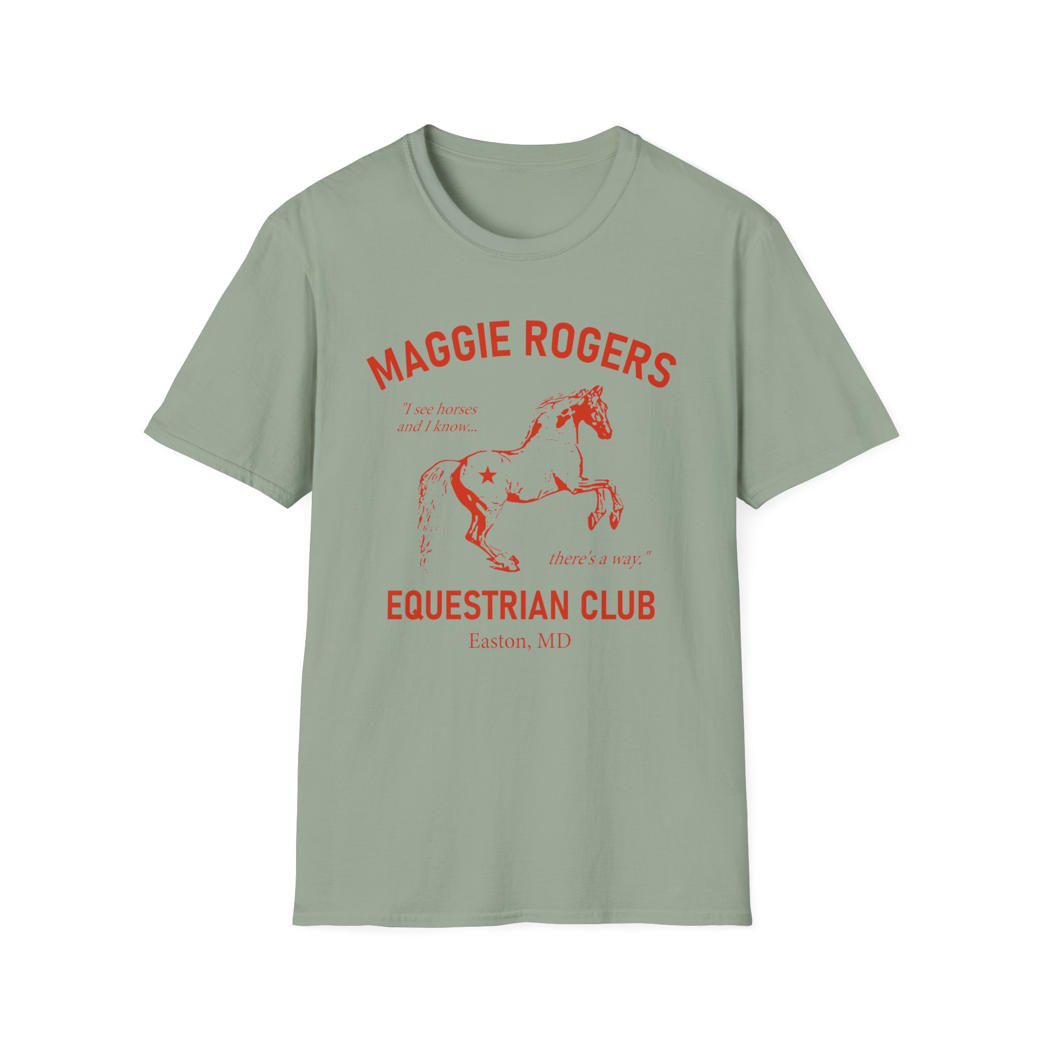 Maggie Rogers Equestrian Club Unisex Softstyle T-Shirt