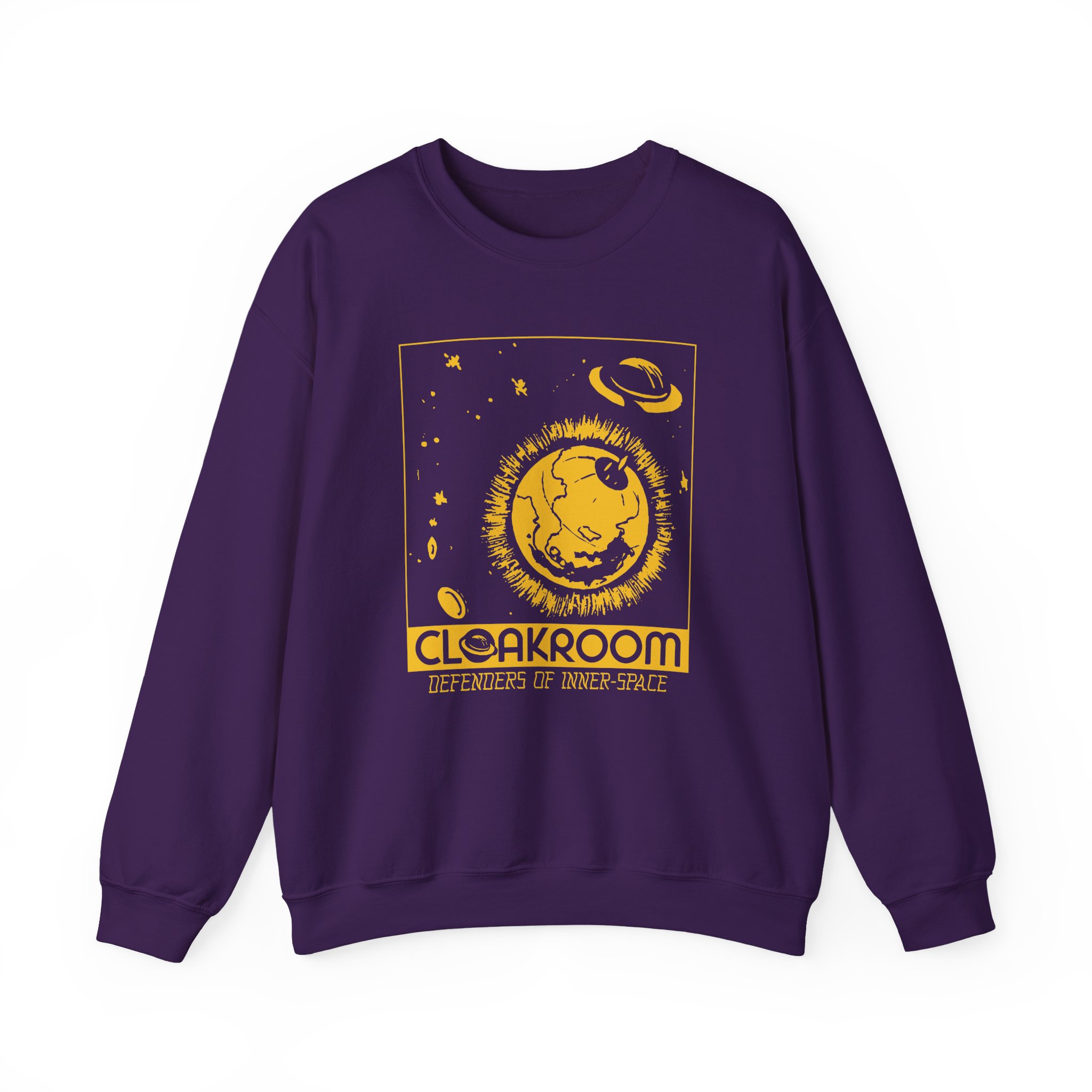 Cloakroom Inner Space Unisex Heavy Blendâ„¢ Crewneck Sweatshirt