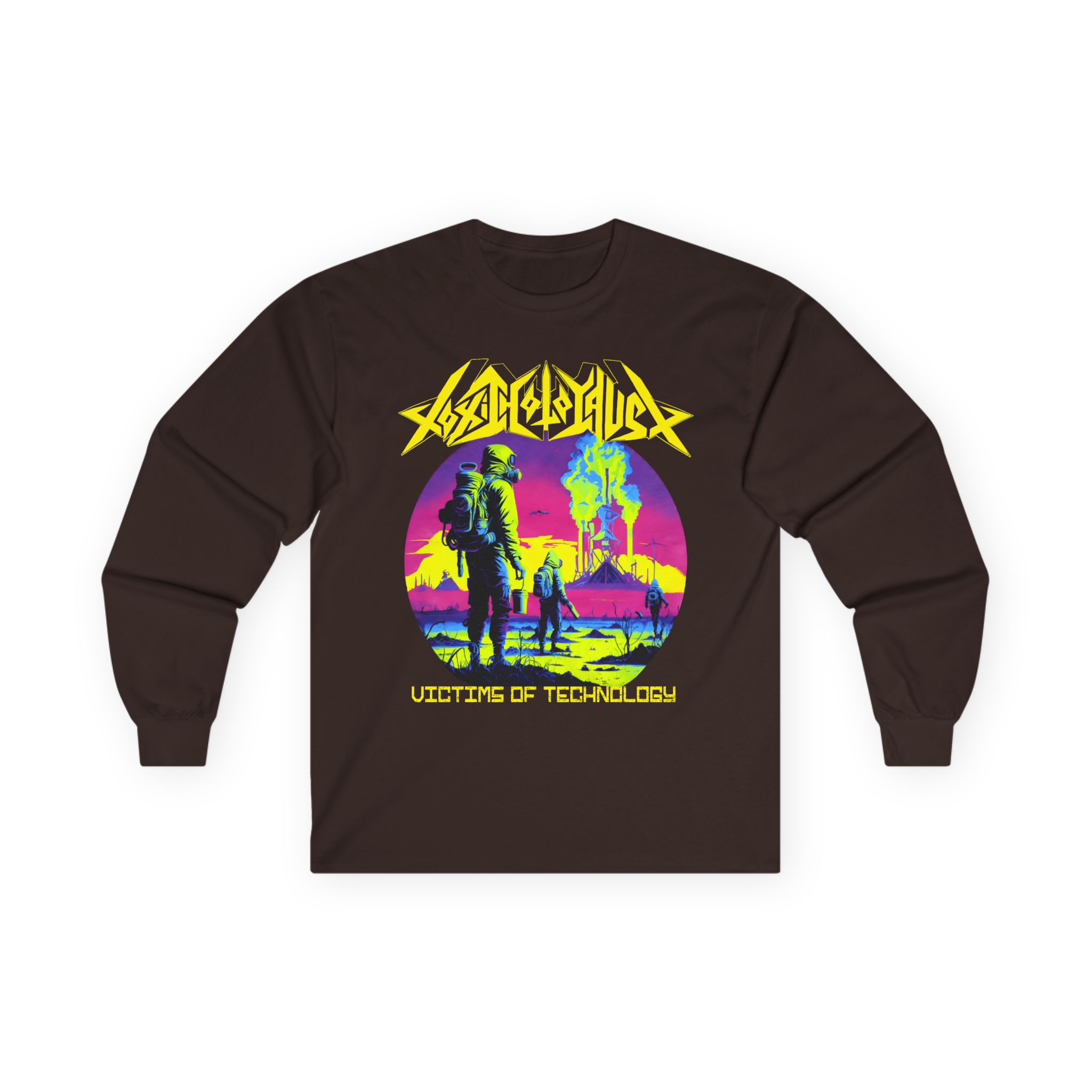 Toxic Holocaust Victims of Technology Unisex Ultra Cotton Long Sleeve Tee