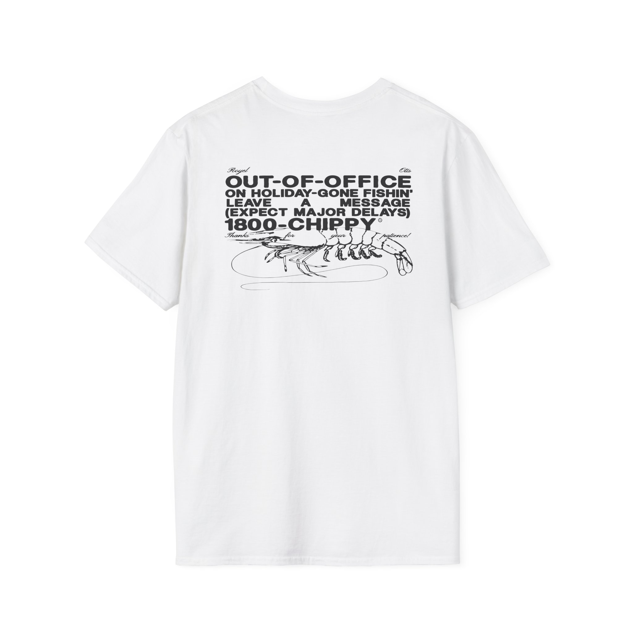 Royel Otis Out of Office Chippy Unisex Softstyle T-Shirt