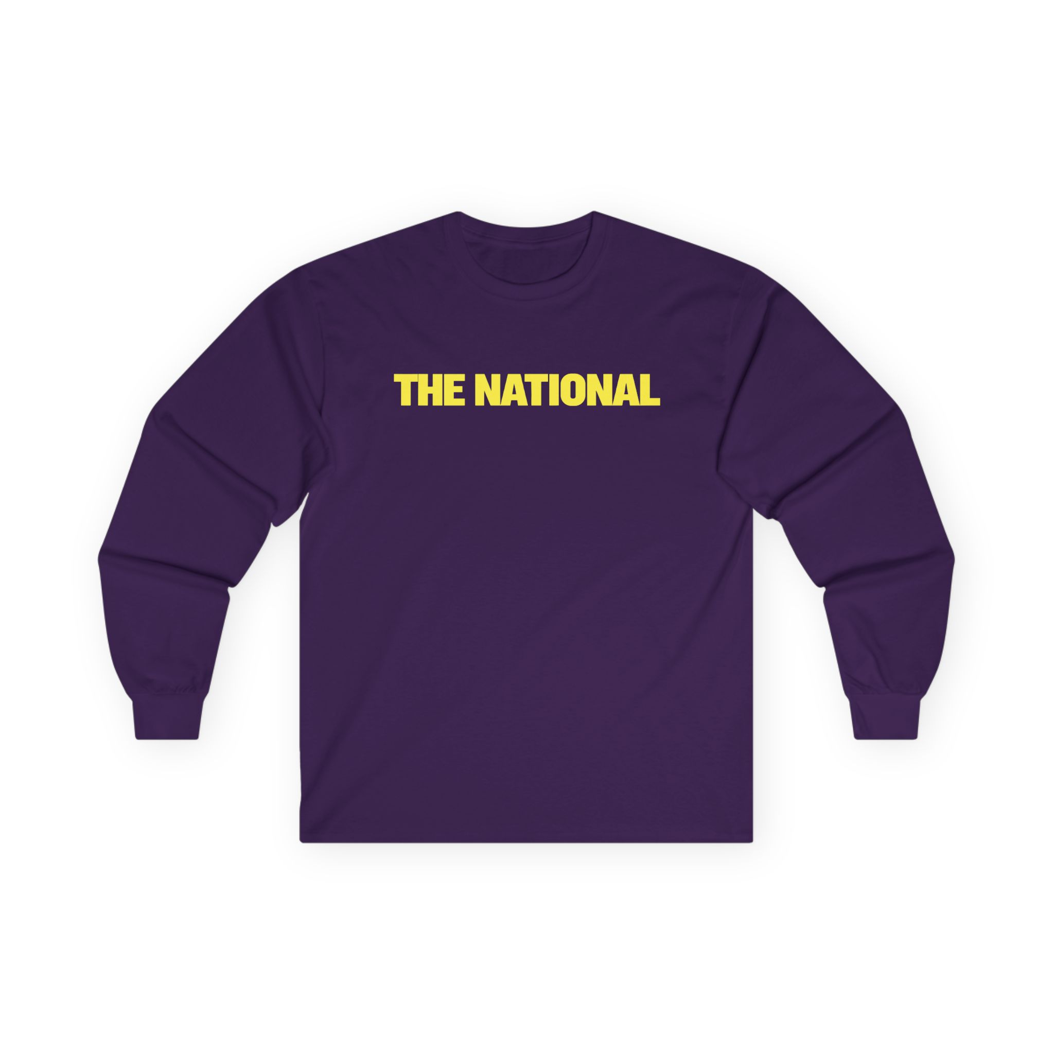 The National Unisex Ultra Cotton Long Sleeve Tee