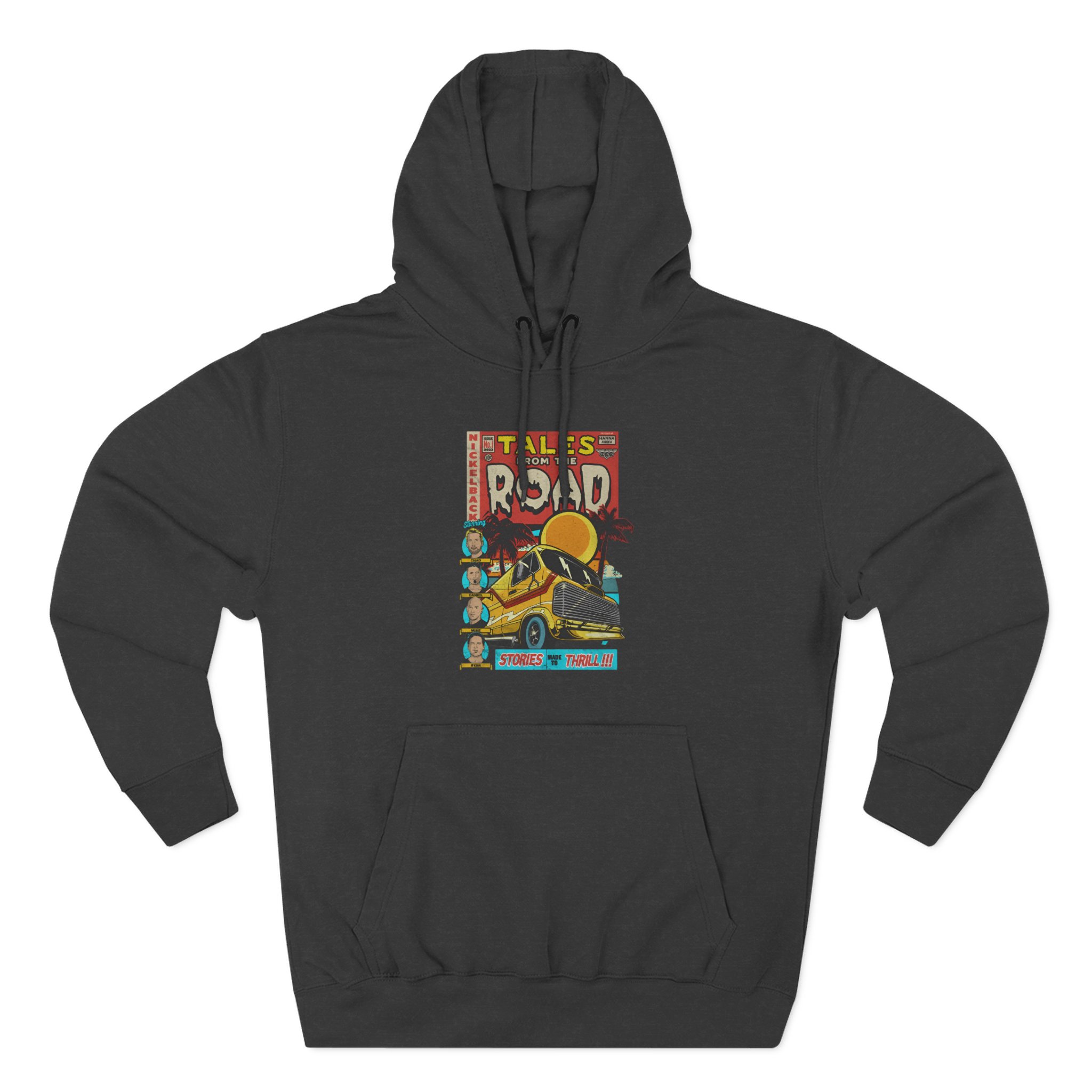 Nickelback Tales From the Road Three-Panel Fleece Hoodie