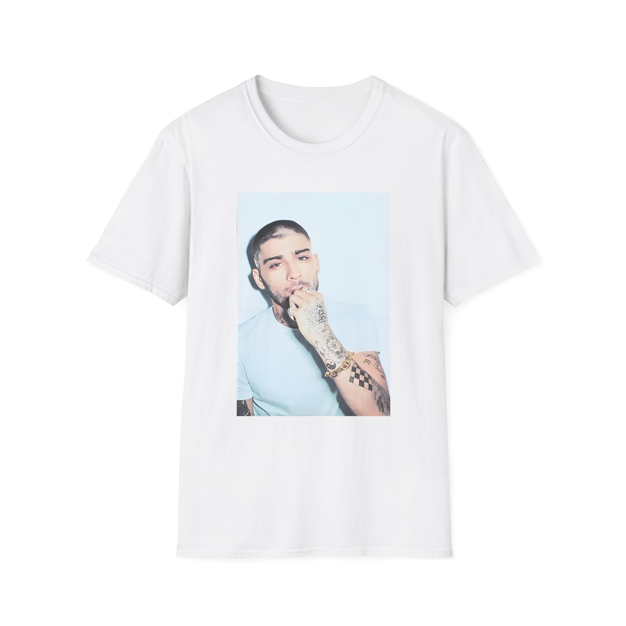 Zayn Malik Photo Unisex Softstyle T-Shirt