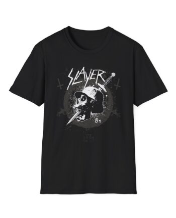 Slayer World Painted Blood Dagger Unisex Softstyle T-Shirt