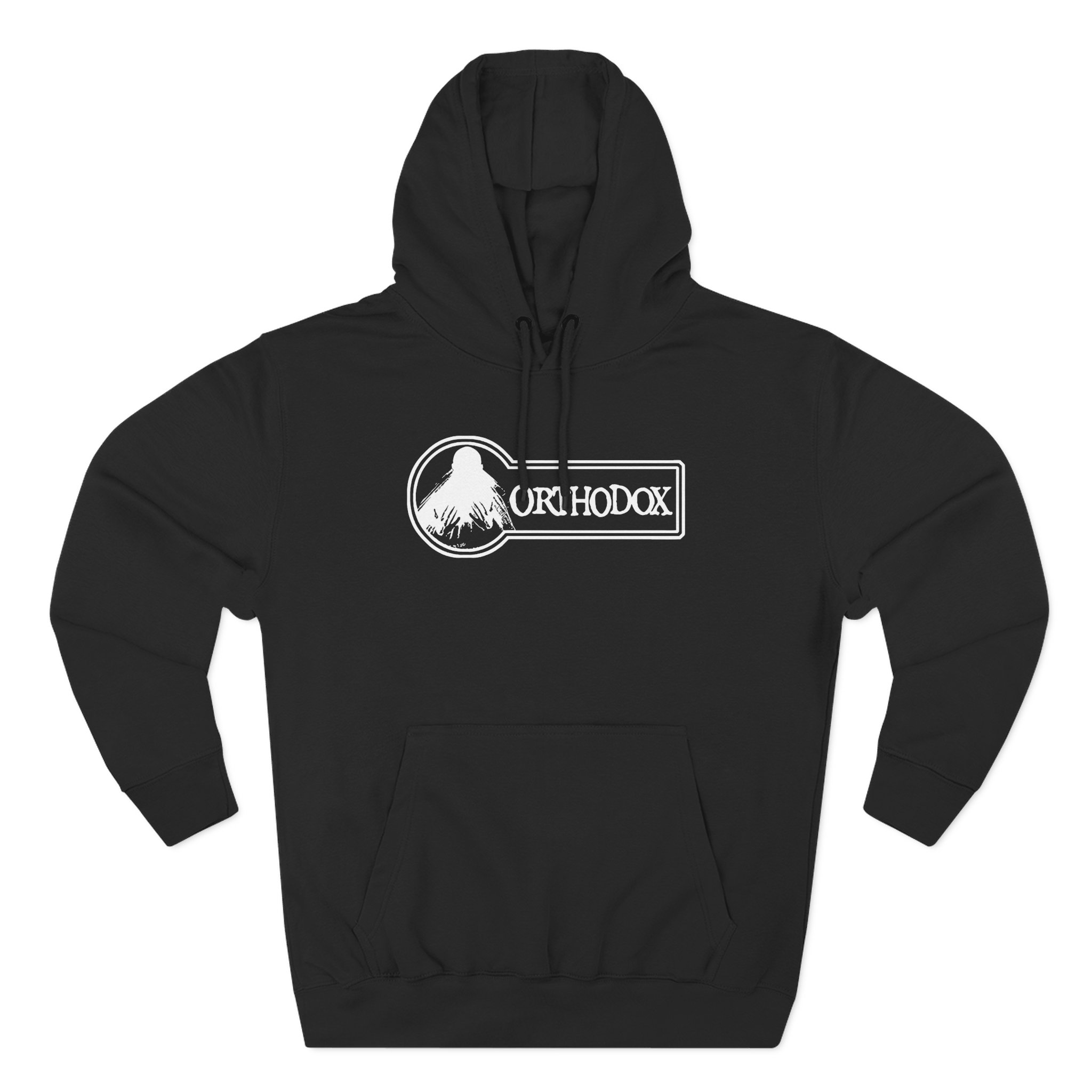 Orthodox Violet Logo Three-Panel Fleece Hoodie