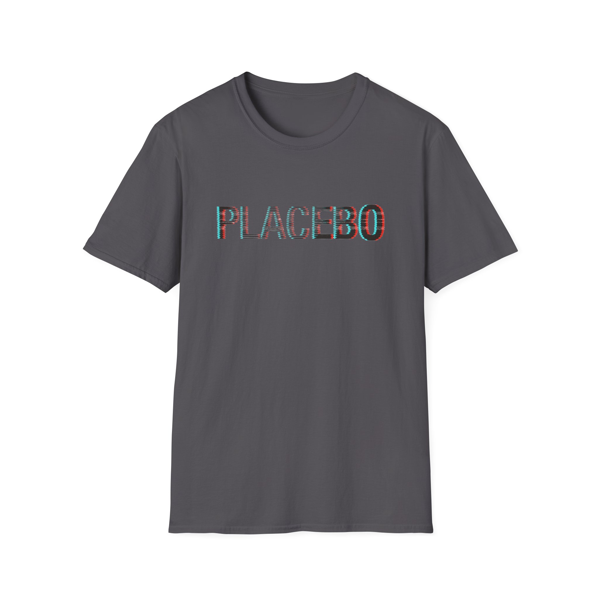 Placebo Glitch Logo Unisex Softstyle T-Shirt