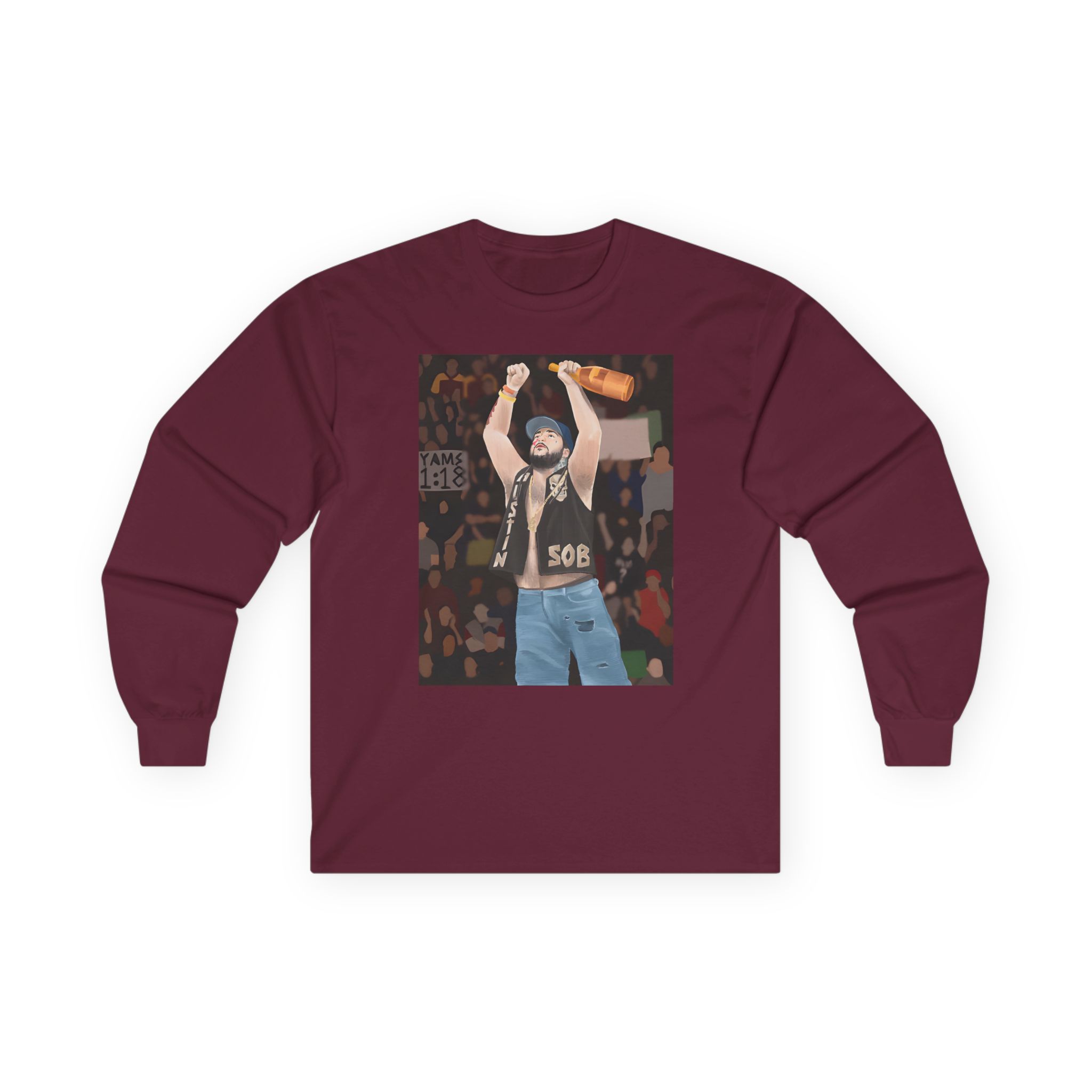 Asap Mob Vlone X Asap Yams Unisex Ultra Cotton Long Sleeve Tee