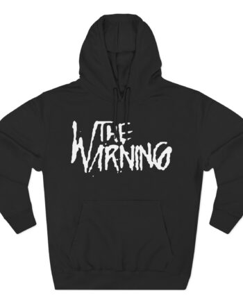 The Warning Logo Three-Panel Fleece Hoodie