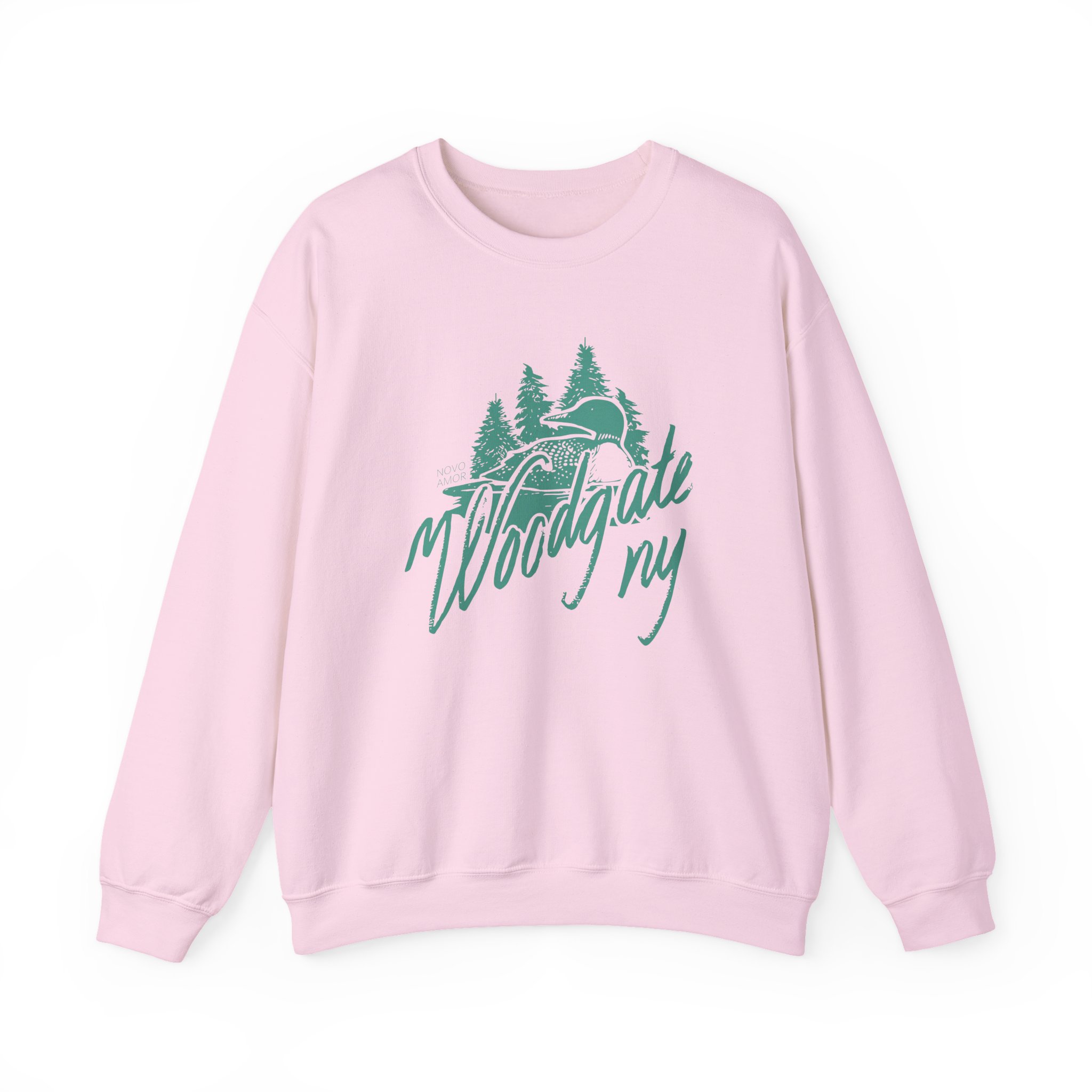 Novo Amor Woodgate Ny Unisex Heavy Blendâ„¢ Crewneck Sweatshirt
