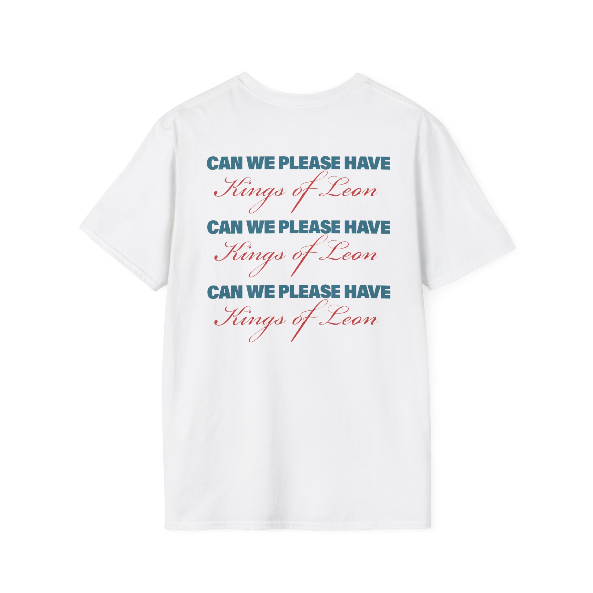 Kings of Leon Can We Please Have Fun Unisex Softstyle T-Shirt