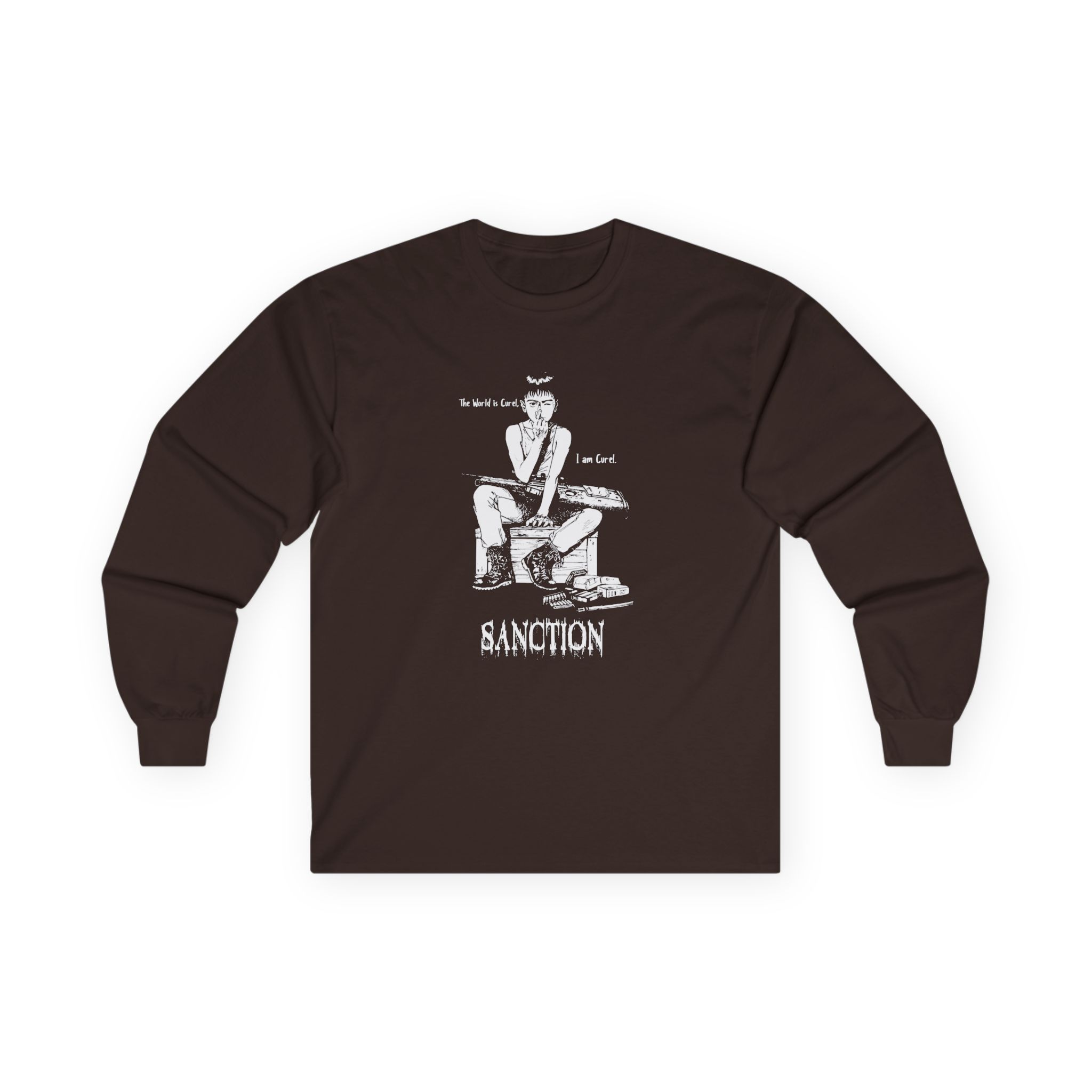 Sanction the World is Cruel Unisex Ultra Cotton Long Sleeve Tee