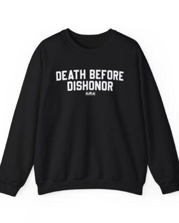 Death Before Dishonor Hourglass Unisex Heavy Blend™ Crewneck Sweatshirt