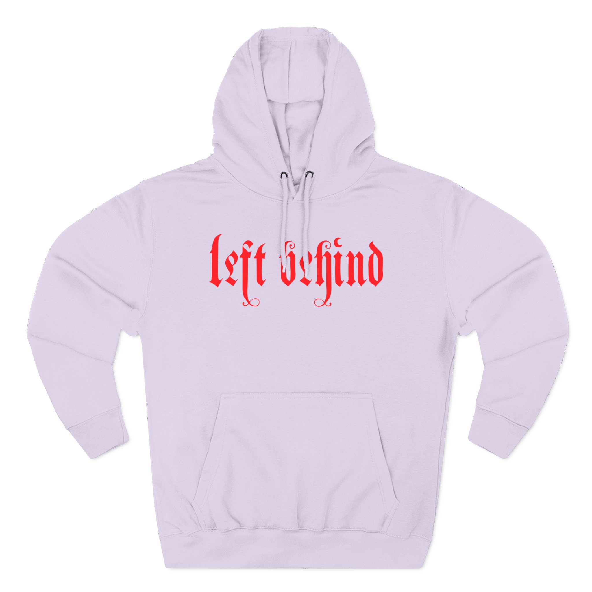 Left Behind Blessed by the Burn Three-Panel Fleece Hoodie